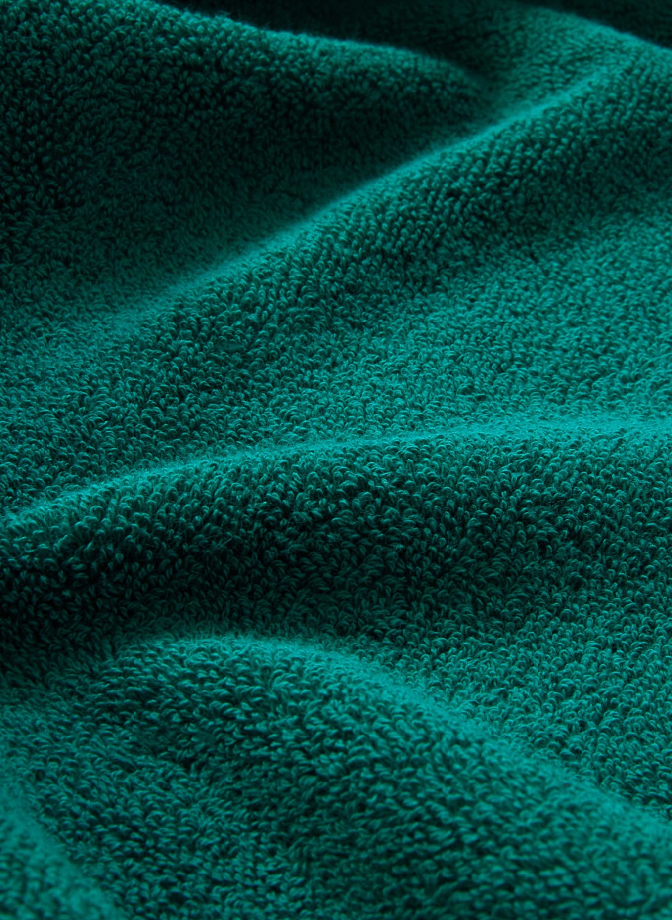BOSS Duschtuch PLAIN, Farbe: DUNKELGRÜN (Bild 3)
