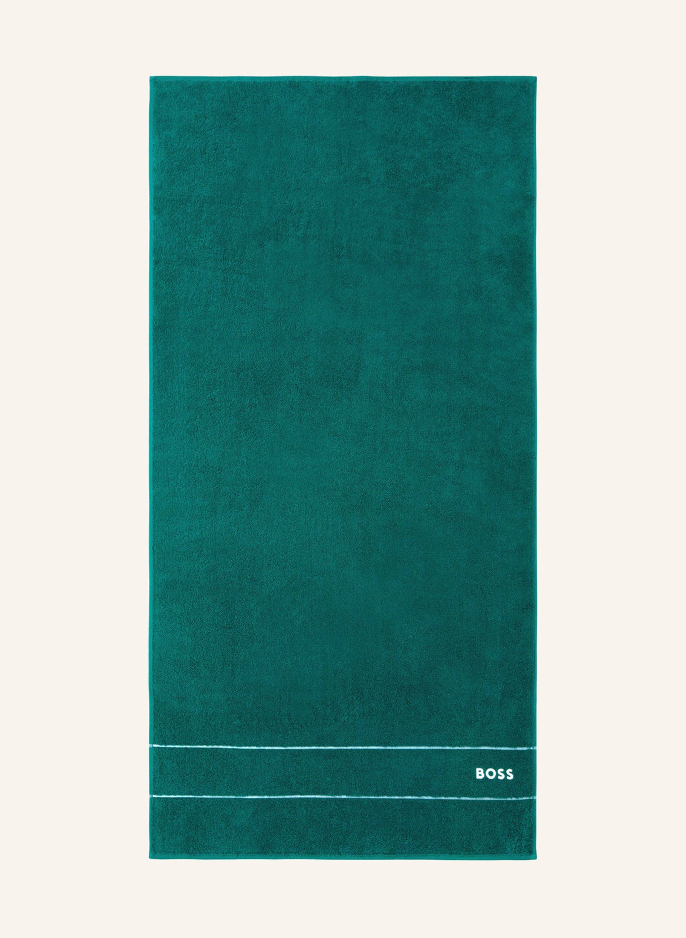 BOSS Duschtuch PLAIN, Farbe: DUNKELGRÜN (Bild 6)