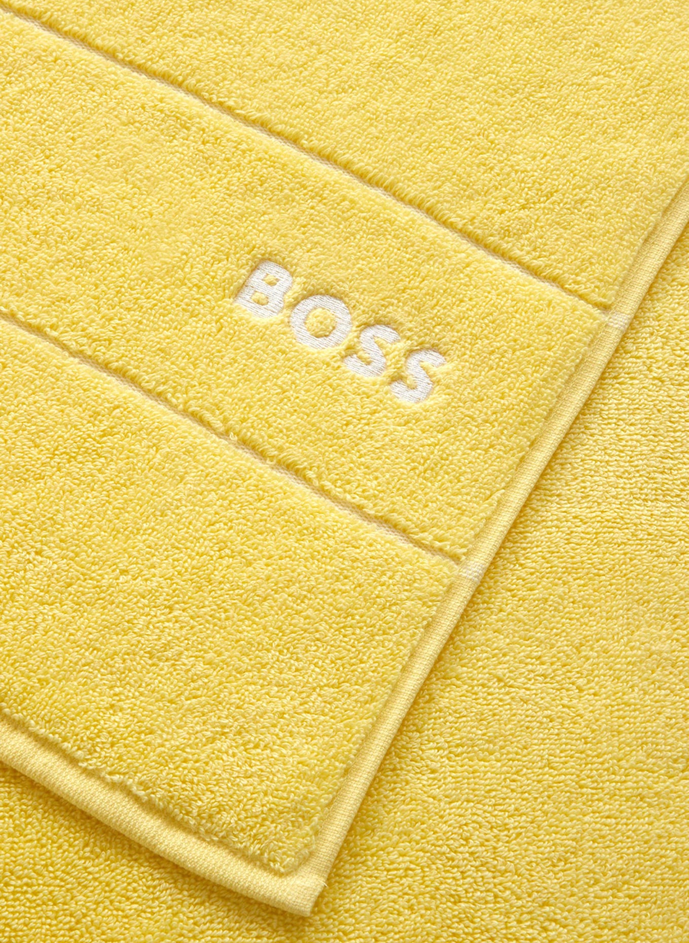 BOSS Duschtuch PLAIN, Farbe: GELB (Bild 6)