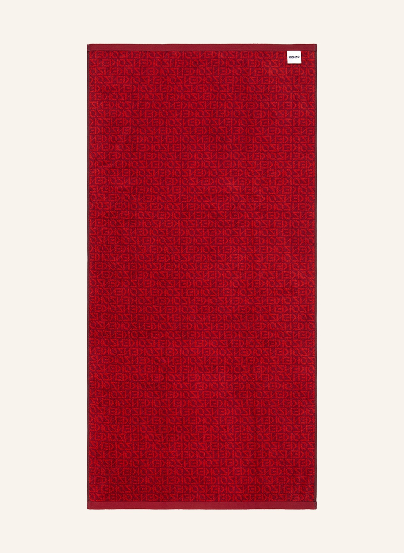 KENZO HOME Handtuch KSTAMP, Farbe: ROT (Bild 4)