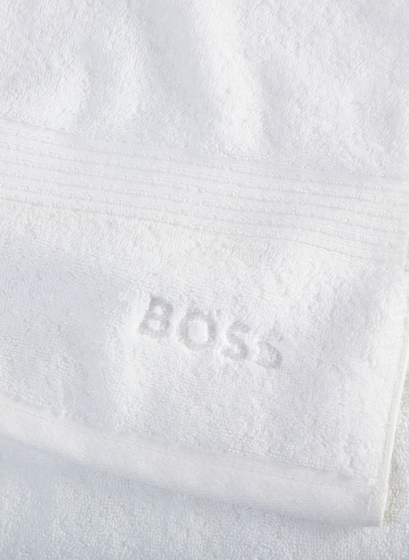 BOSS Handtuch LOFT (2TLG), Farbe: WEISS (Bild 4)