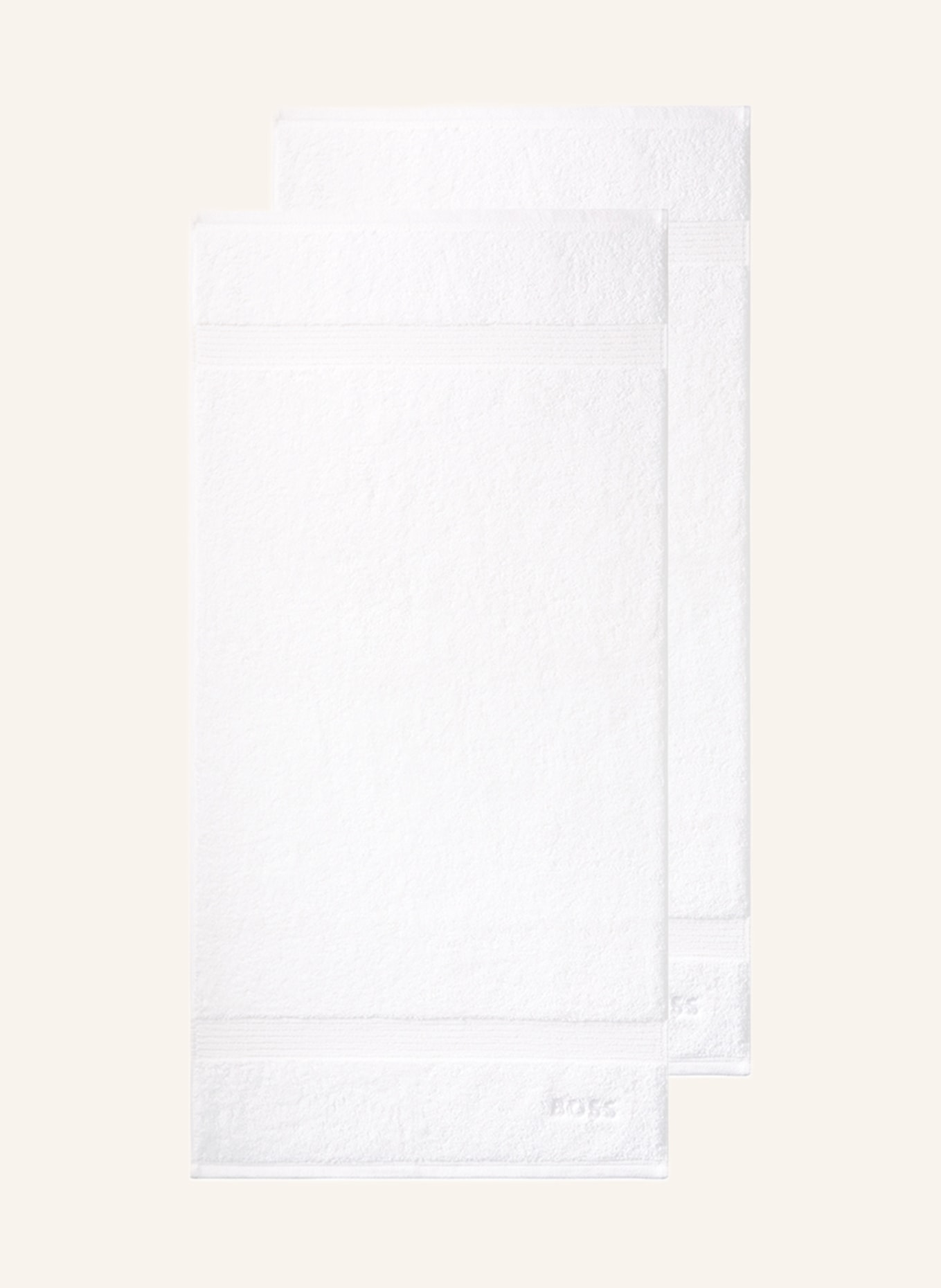 BOSS Handtuch LOFT (2TLG), Farbe: WEISS (Bild 3)