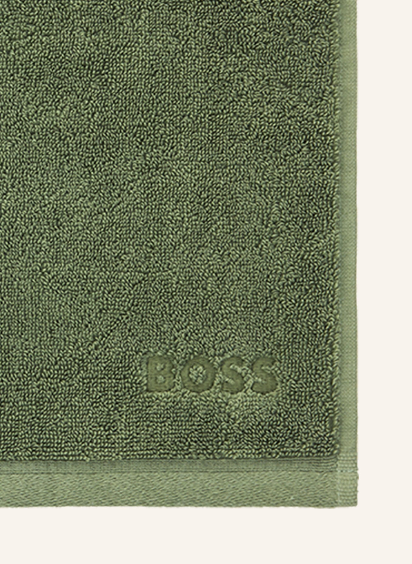 BOSS 4er-Set Waschlappen 4ER-SET WASCHLAPPEN, Farbe: GRÜN (Bild 3)