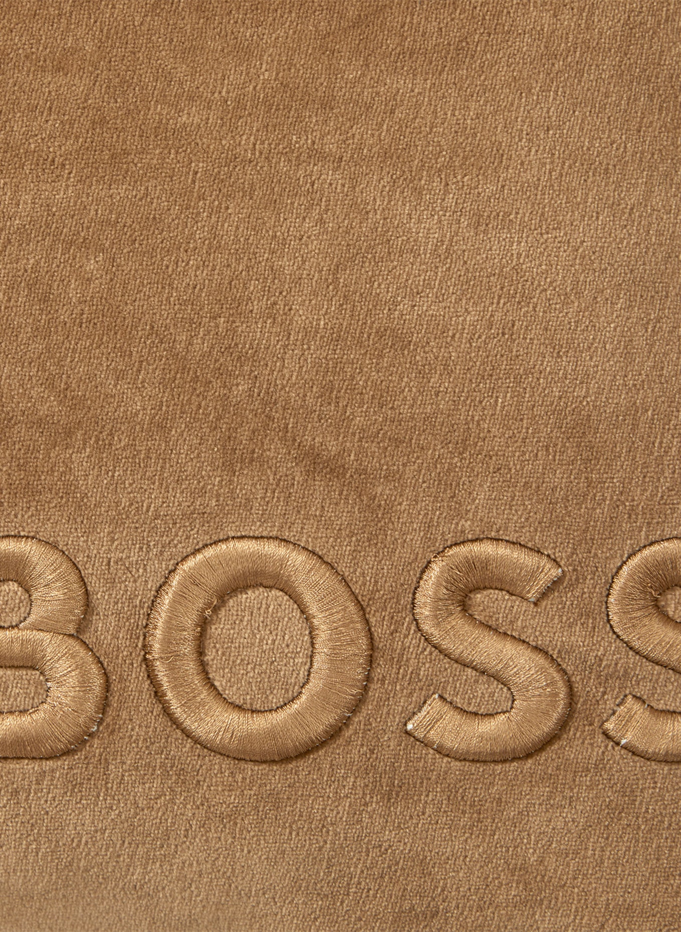 BOSS Dekokissen BOLDLOGO KISSEN, Farbe: CAMEL (Bild 3)