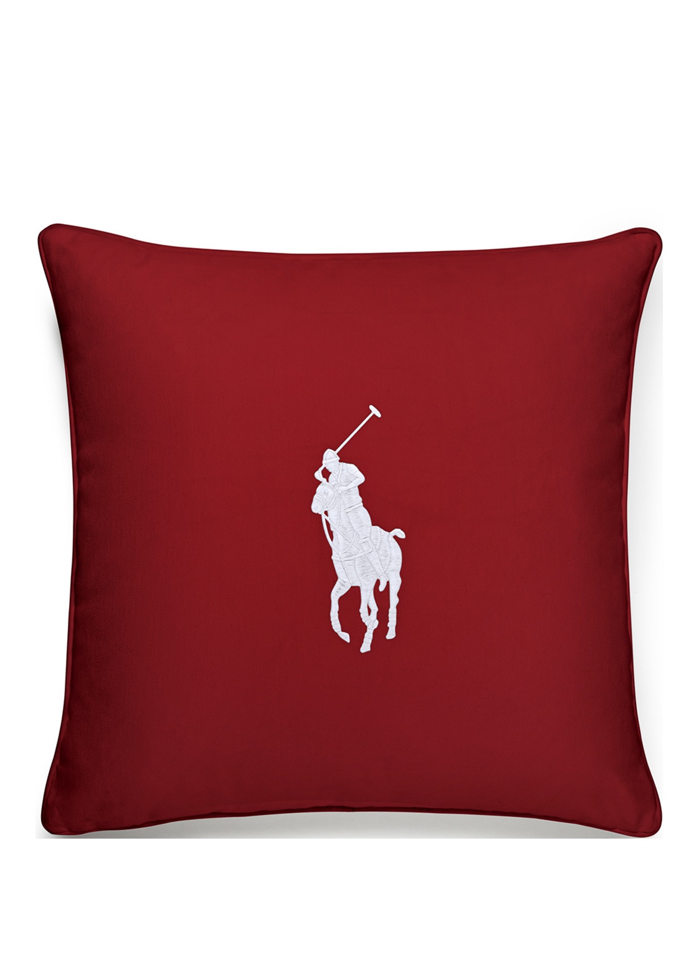 RALPH LAUREN HOME Dekokissen PONY, Farbe: ROT (Bild 3)