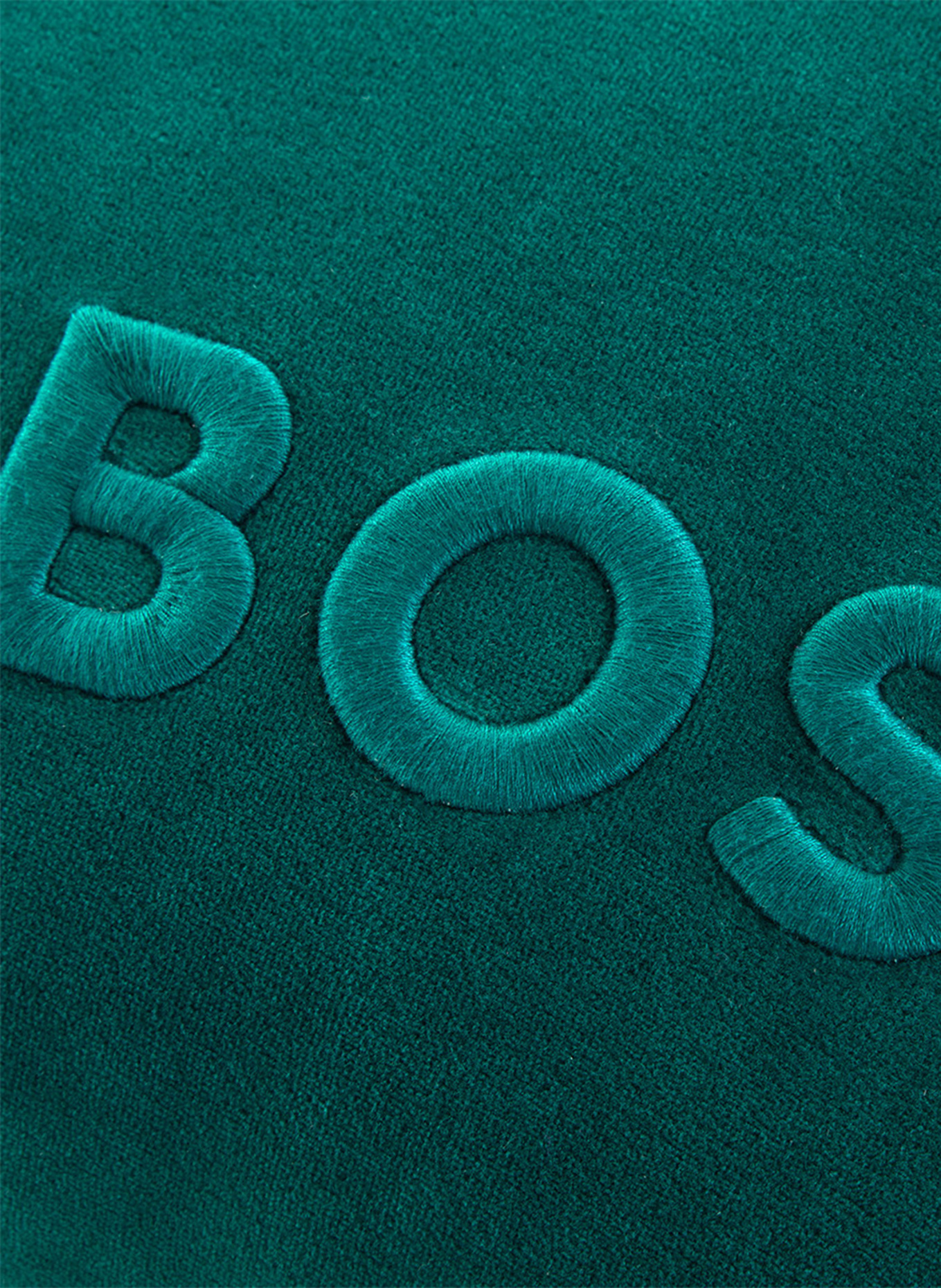 BOSS Dekokissen BOLDLOGO KISSEN, Farbe: GRÜN (Bild 4)