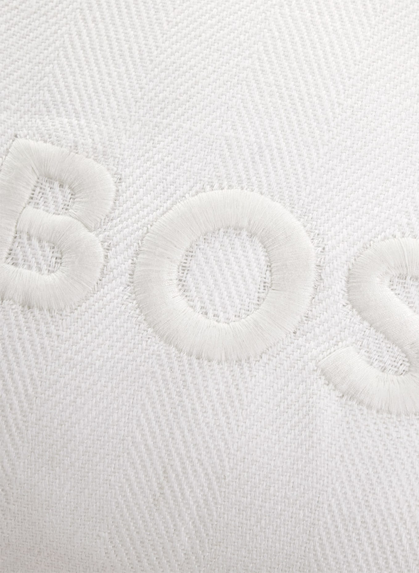 BOSS Dekokissen LINOBOLD KISSEN, Farbe: WEISS (Bild 4)