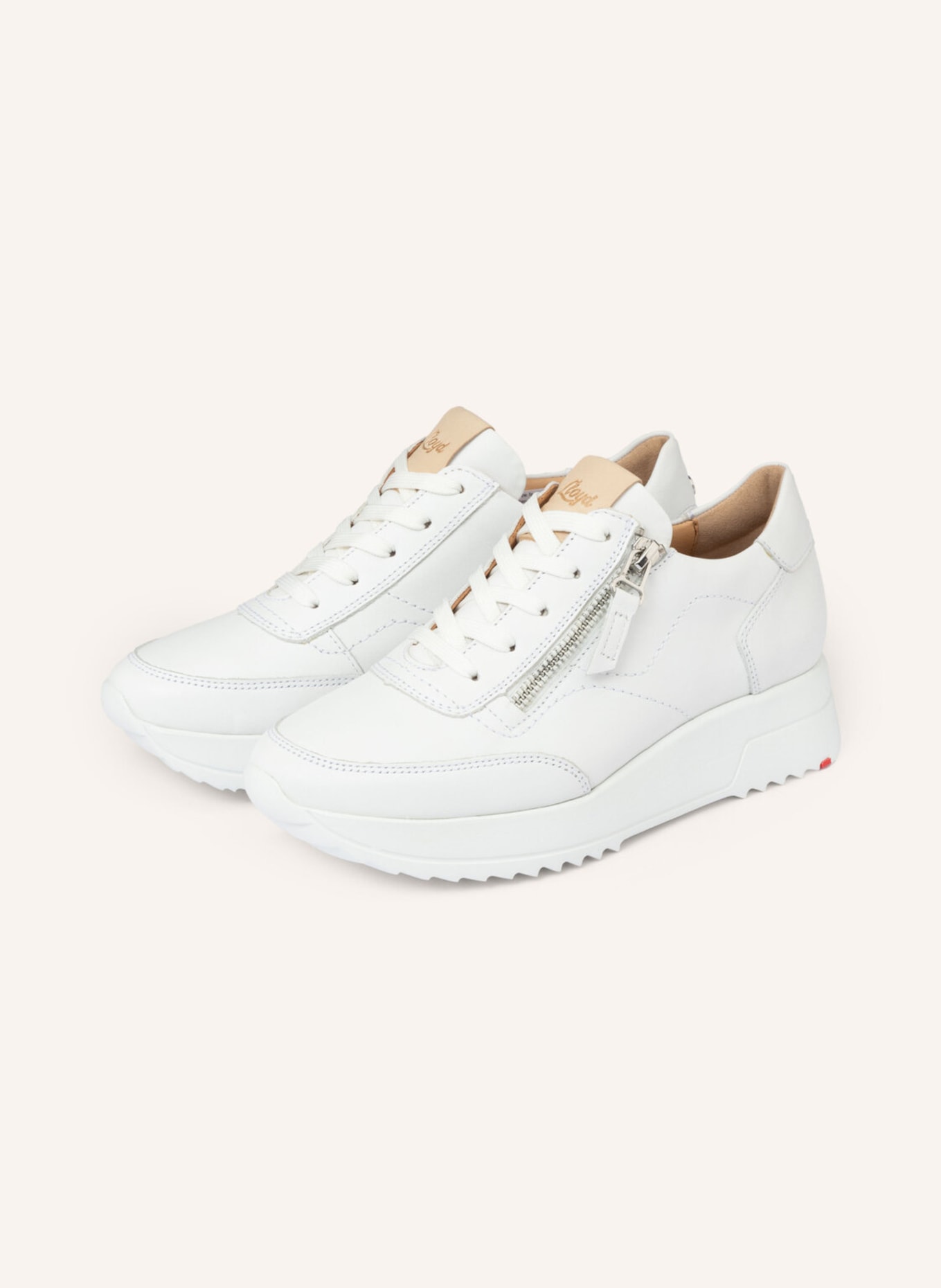 LLOYD Sneaker: WEISS