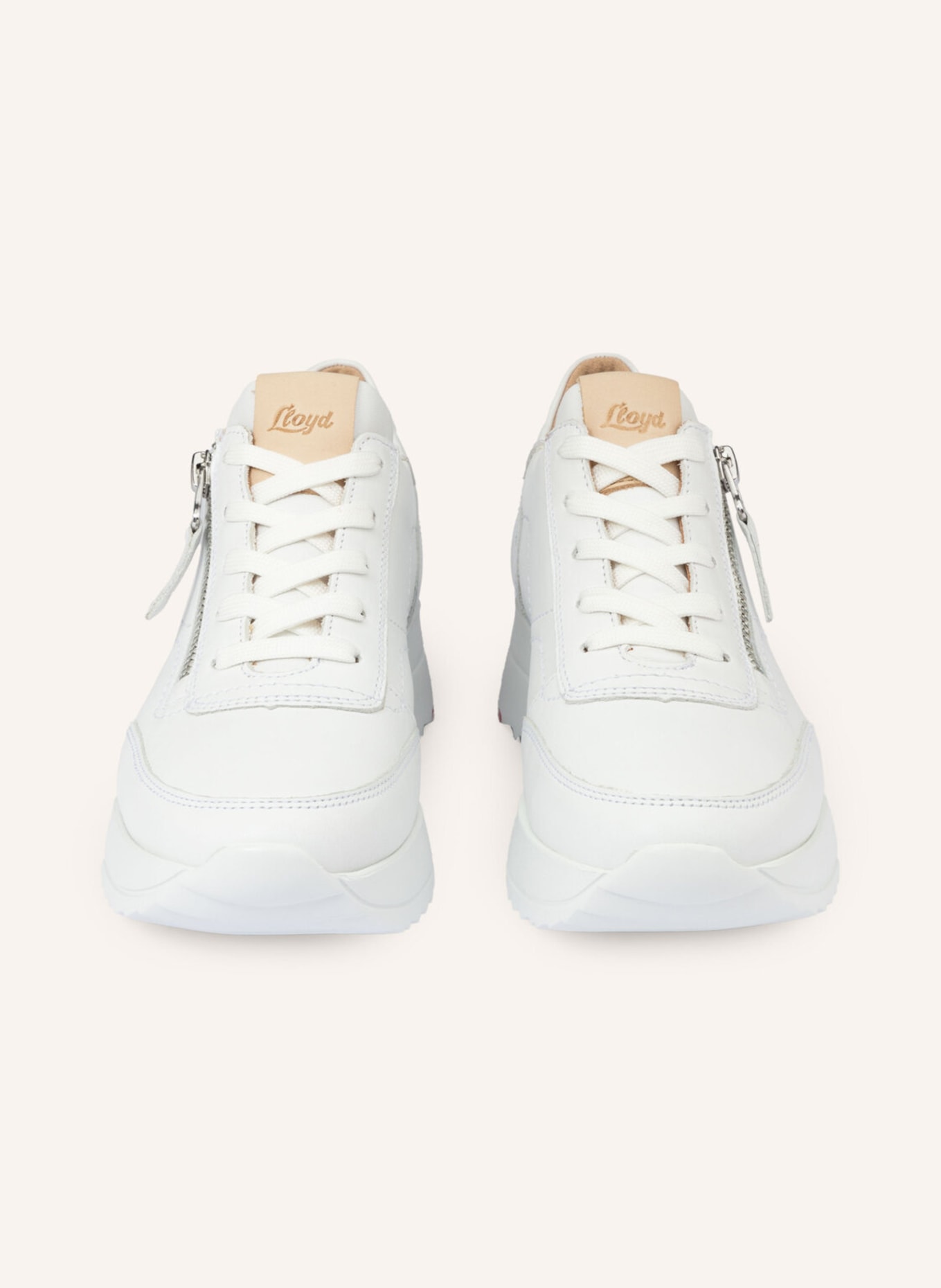 LLOYD Sneaker: WEISS