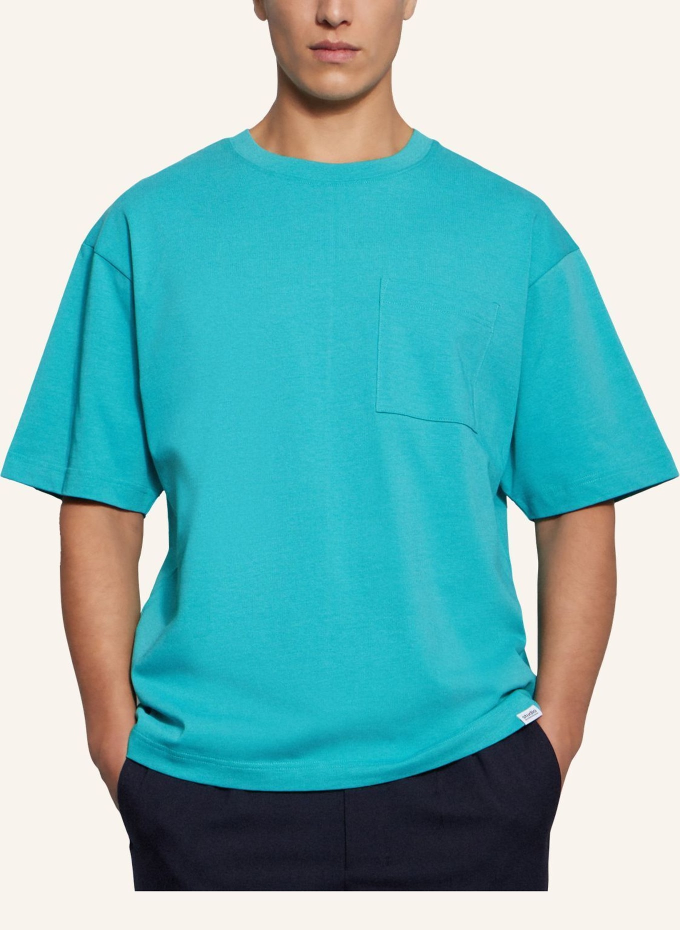 studio seidensticker T-Shirt Oversized, Farbe: GRÜN (Bild 4)