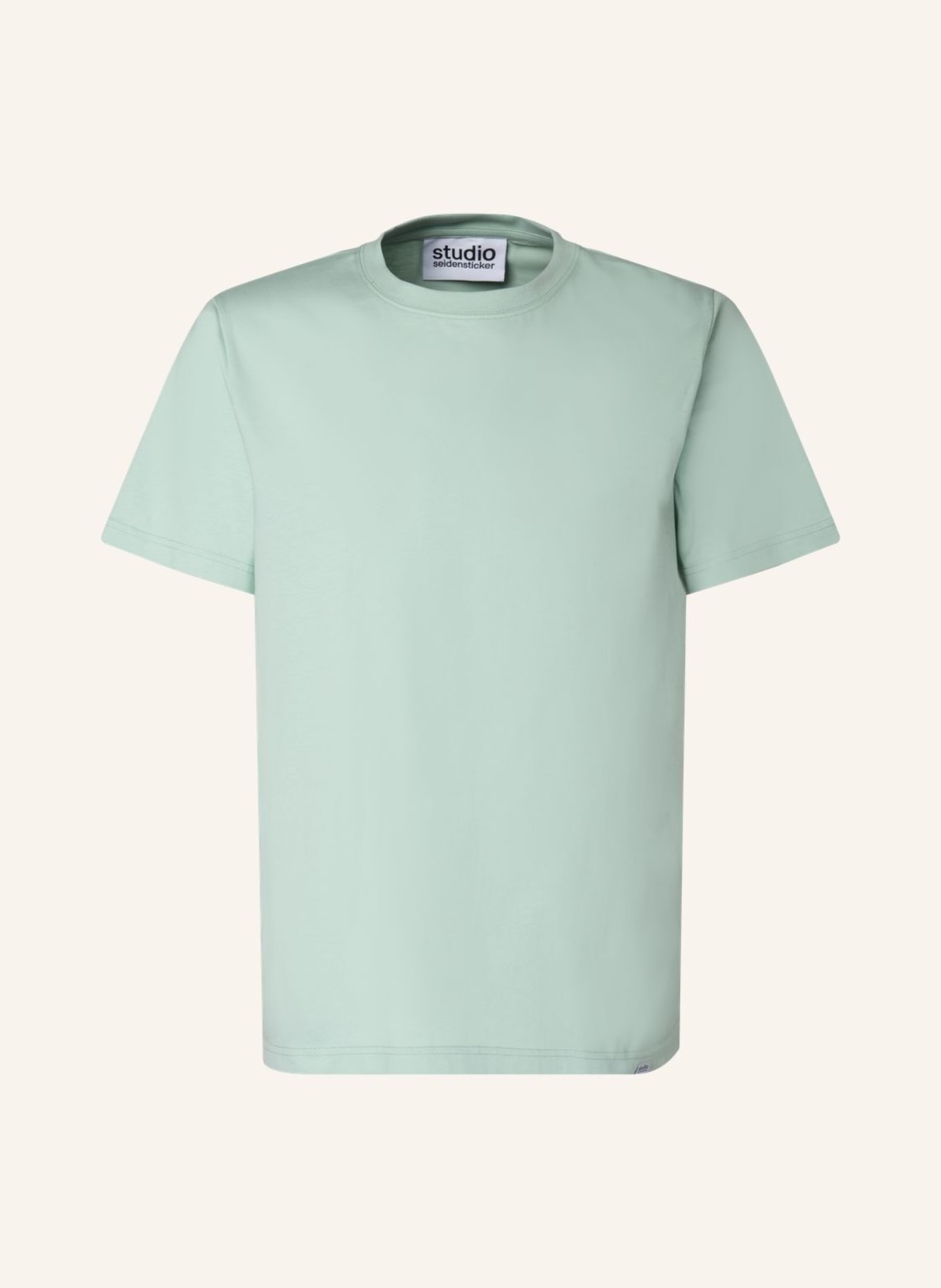 studio seidensticker T-Shirt Regular Fit, Farbe: GRÜN (Bild 1)