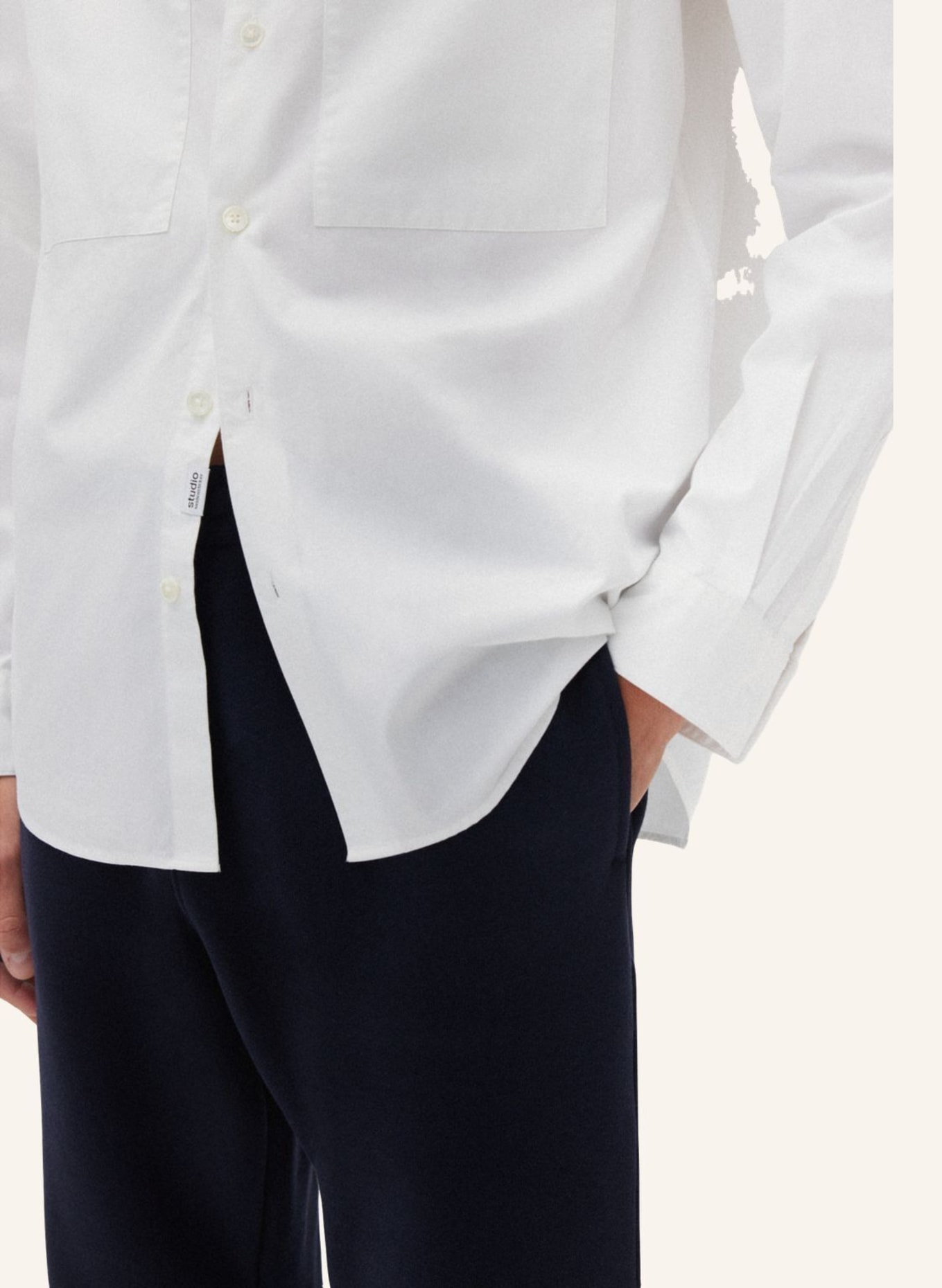 studio seidensticker Casual Hemd Regular Fit, Farbe: WEISS (Bild 3)