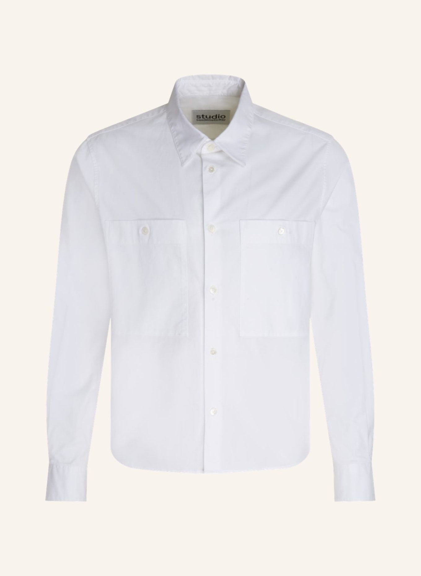 studio seidensticker Casual Hemd Regular Fit, Farbe: WEISS (Bild 1)
