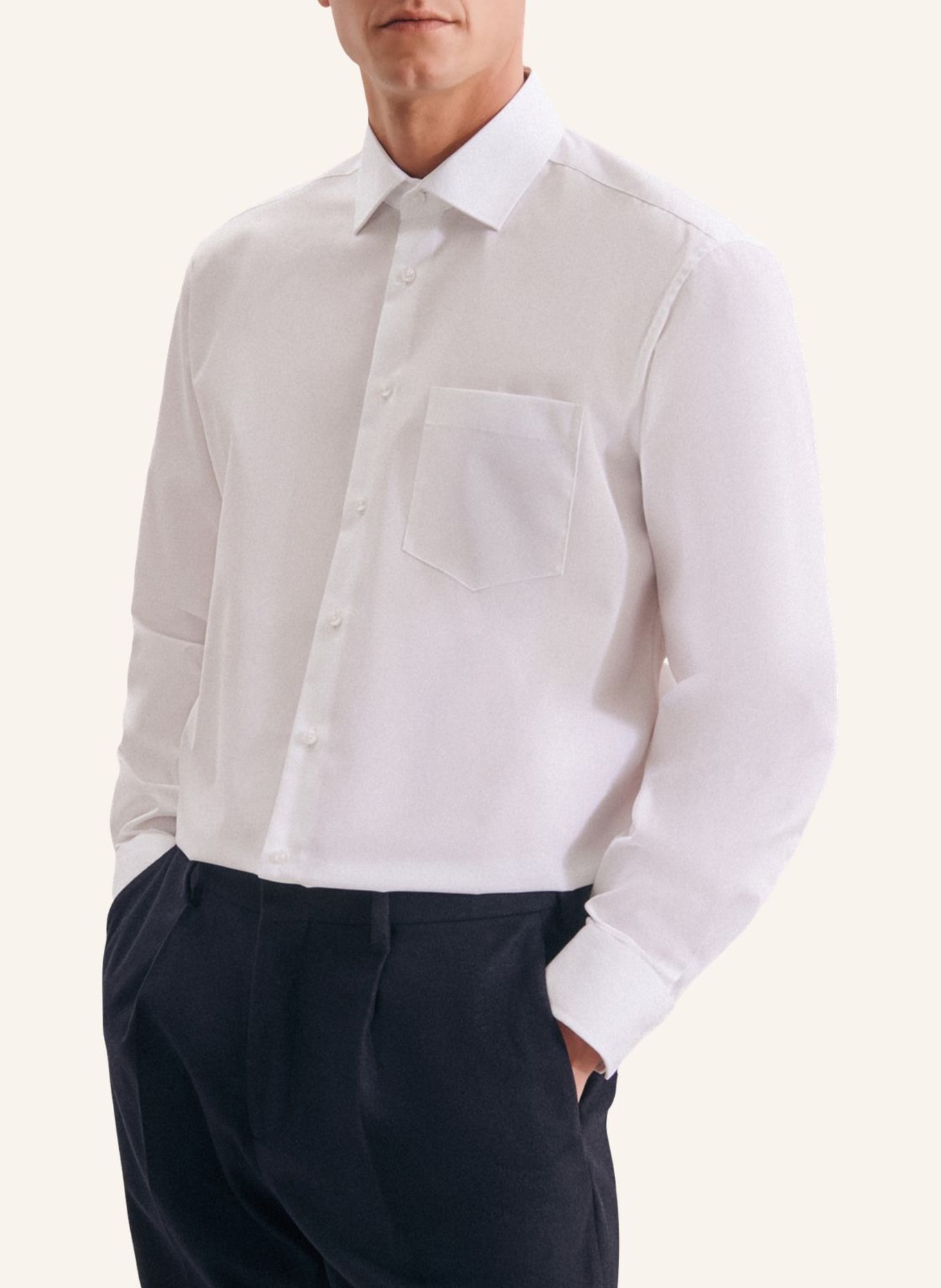 seidensticker Business Hemd Comfort Fit, Farbe: WEISS (Bild 5)