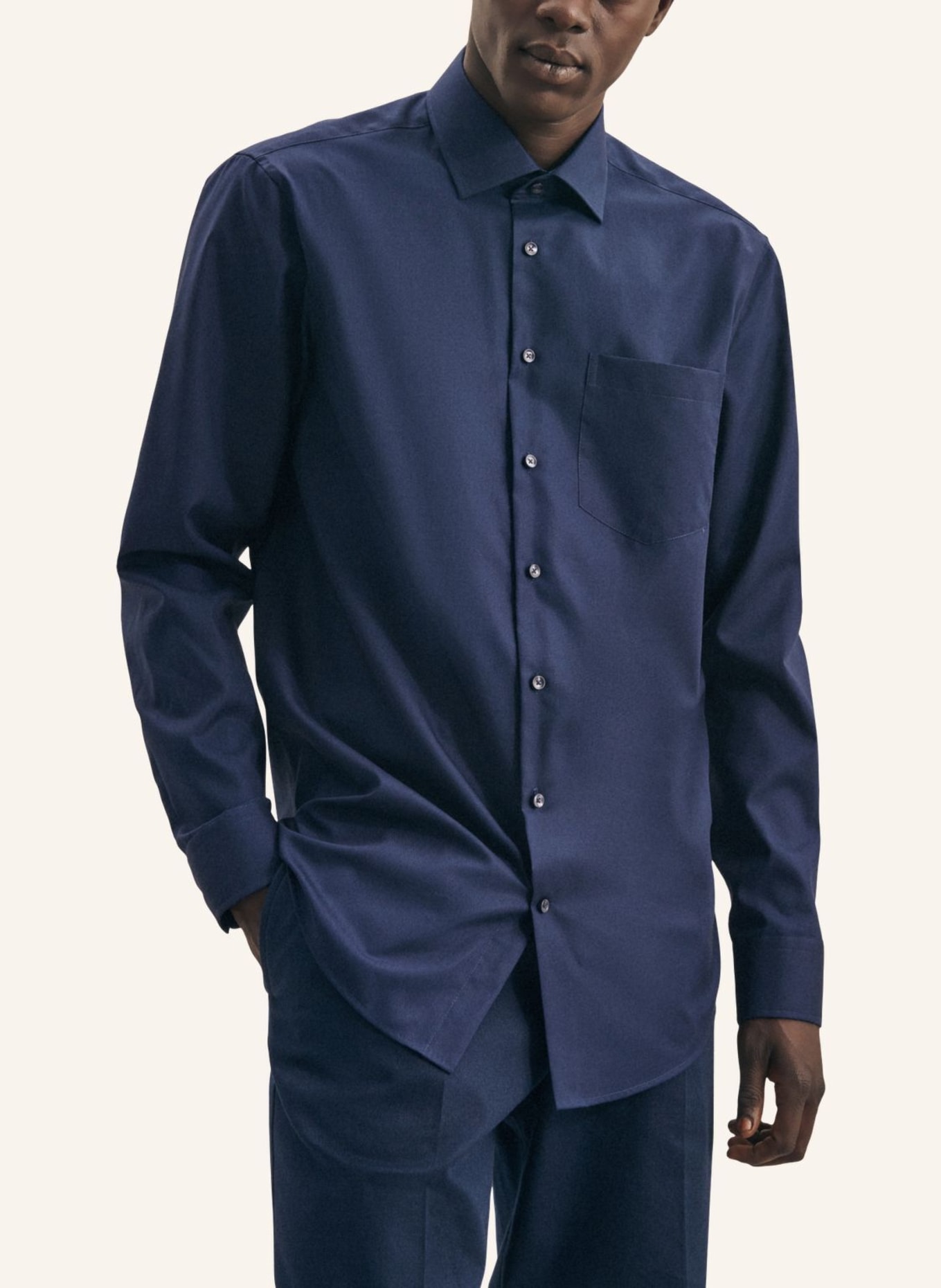 seidensticker Business Hemd Regular Fit, Farbe: DUNKELBLAU (Bild 7)