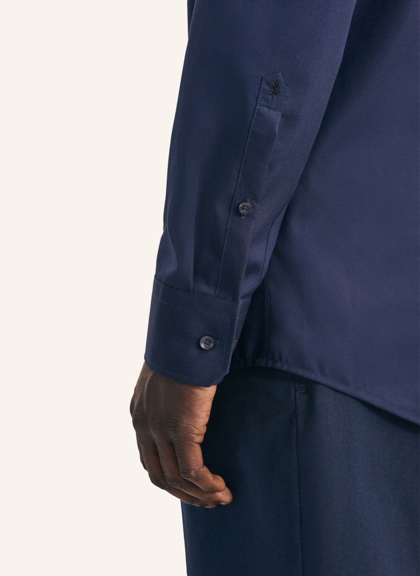 seidensticker Business Hemd Regular Fit, Farbe: DUNKELBLAU (Bild 4)