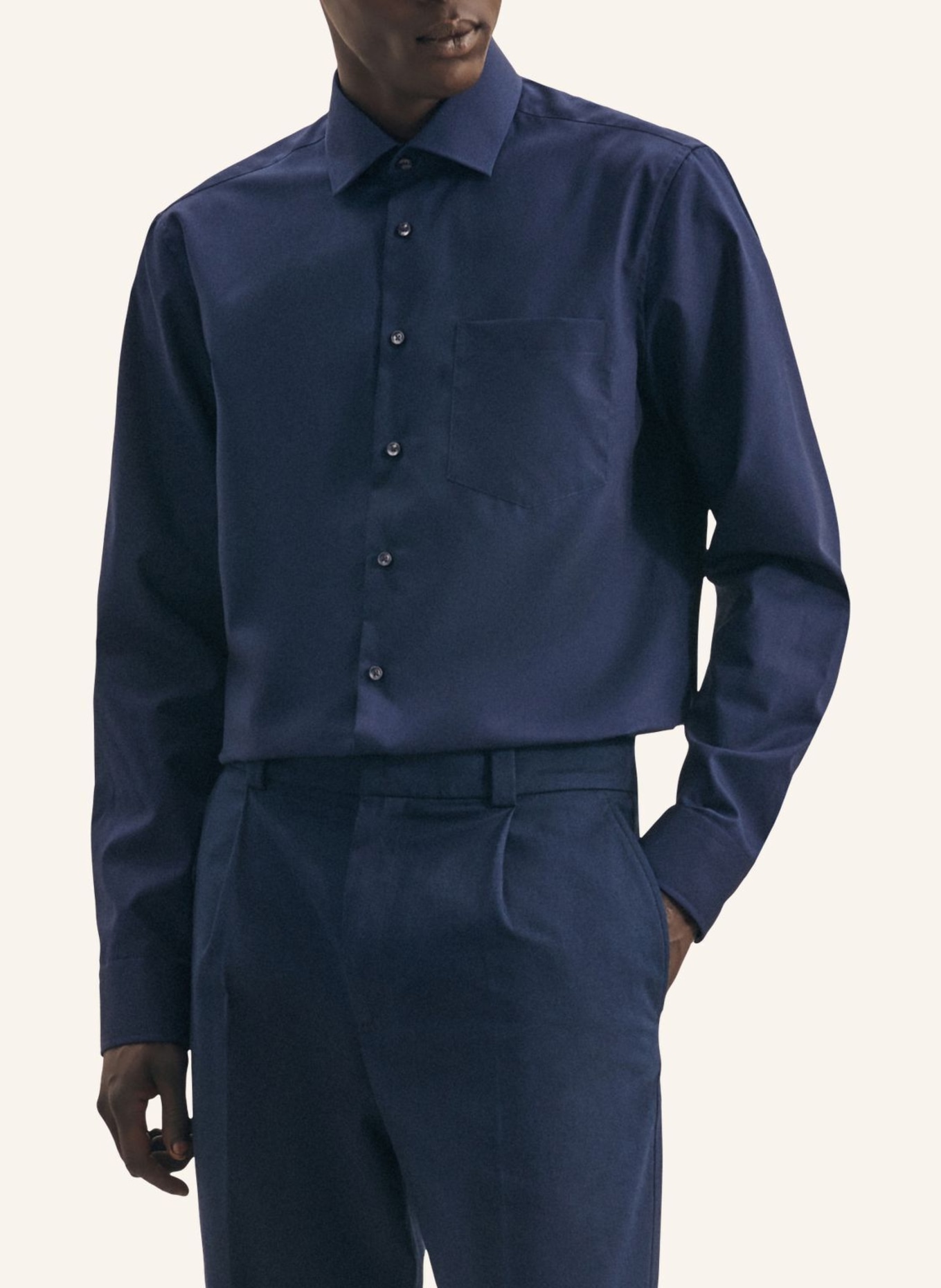 seidensticker Business Hemd Regular Fit, Farbe: DUNKELBLAU (Bild 6)