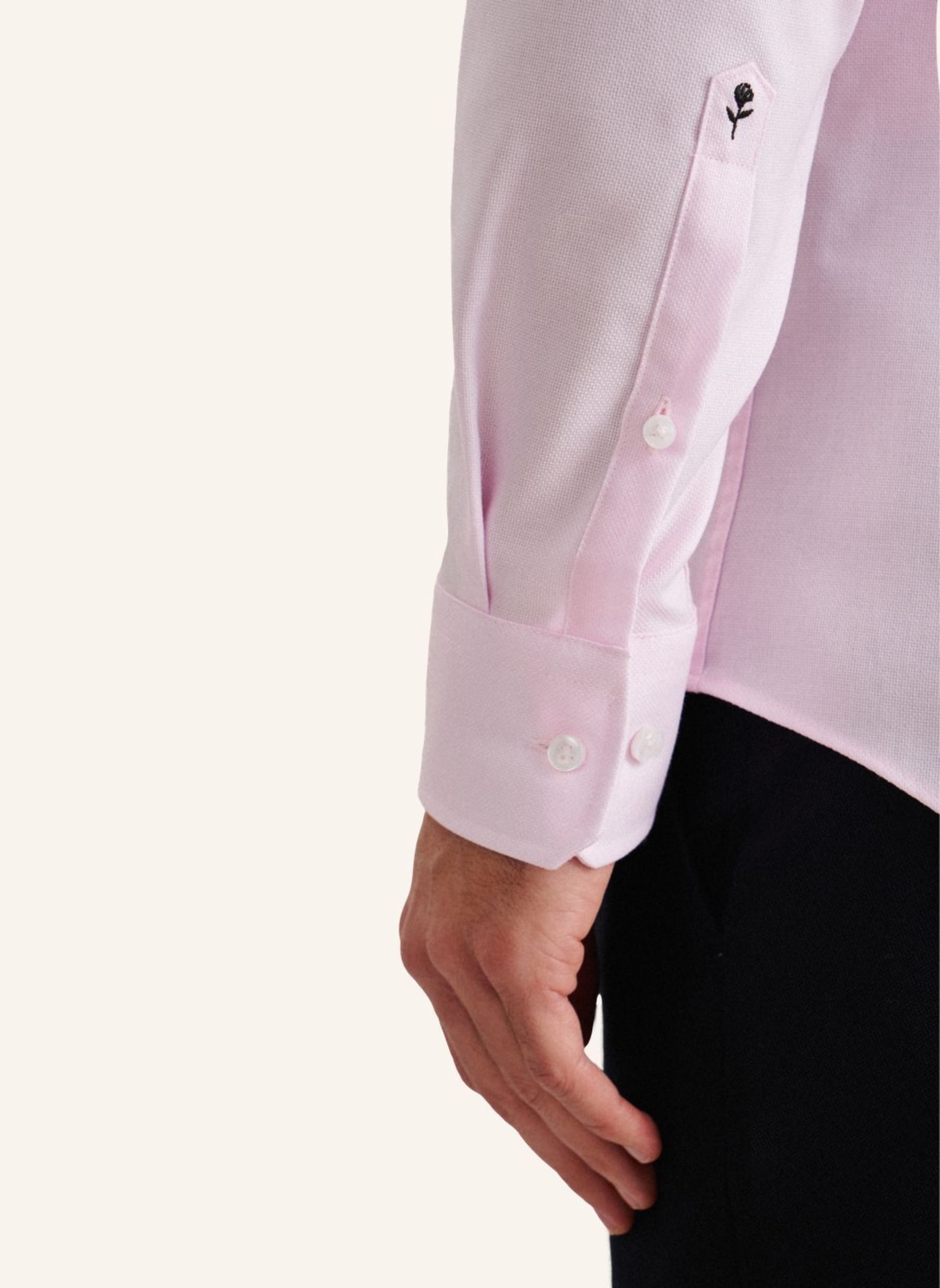 seidensticker Business Hemd Slim Fit, Farbe: ROSA (Bild 3)