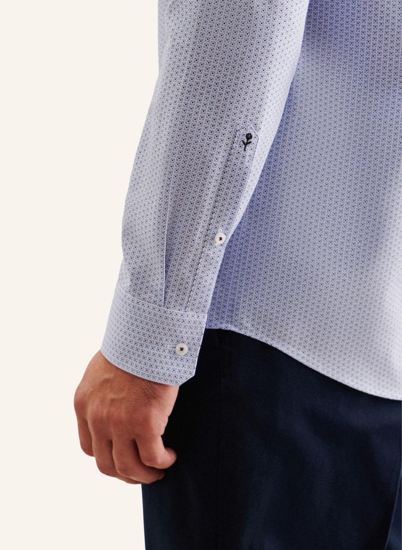 seidensticker Business Hemd Regular Fit, Farbe: HELLBLAU (Bild 3)