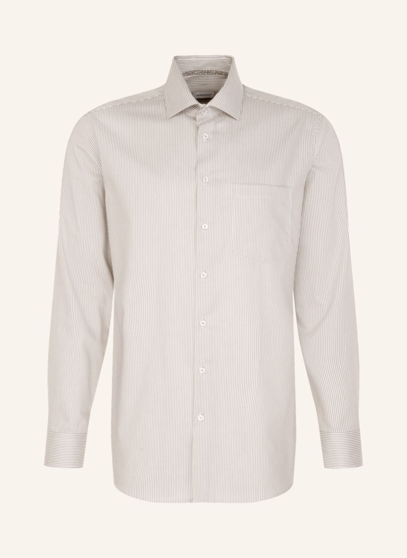 seidensticker Business Hemd Regular Fit, Farbe: BRAUN (Bild 1)