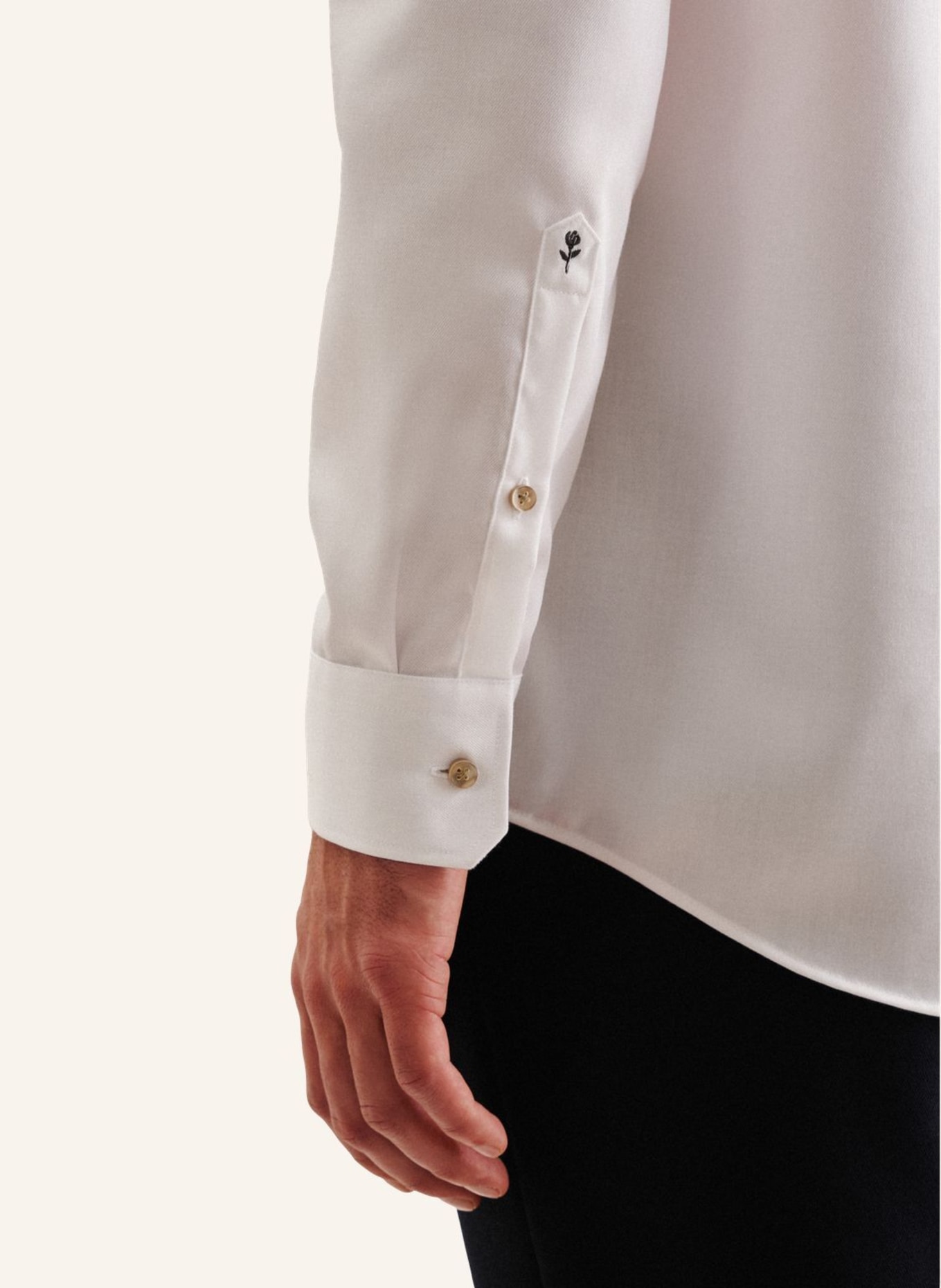 seidensticker Business Hemd Comfort Fit, Farbe: WEISS (Bild 3)
