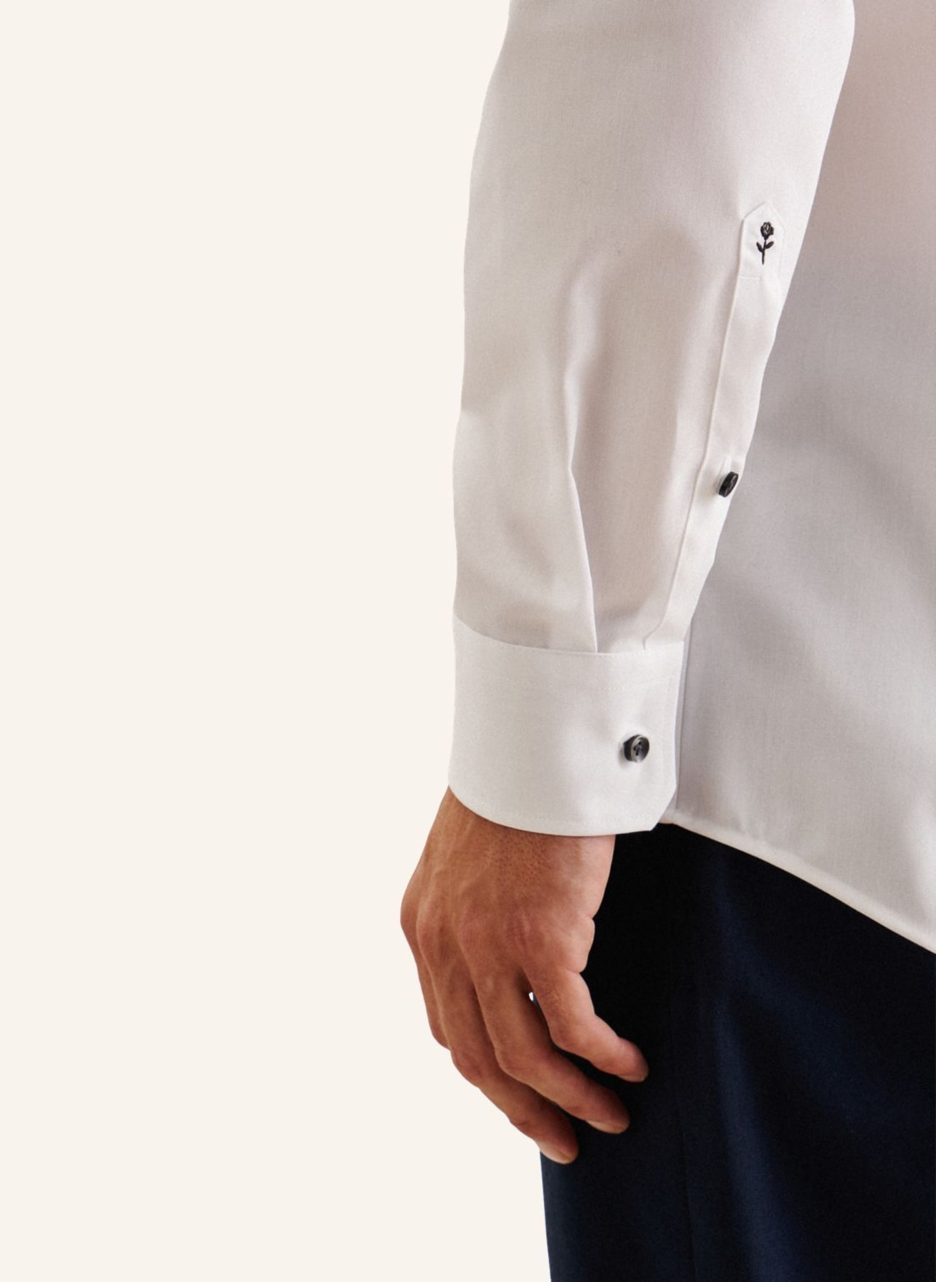 seidensticker Business Hemd Comfort Fit, Farbe: WEISS (Bild 3)