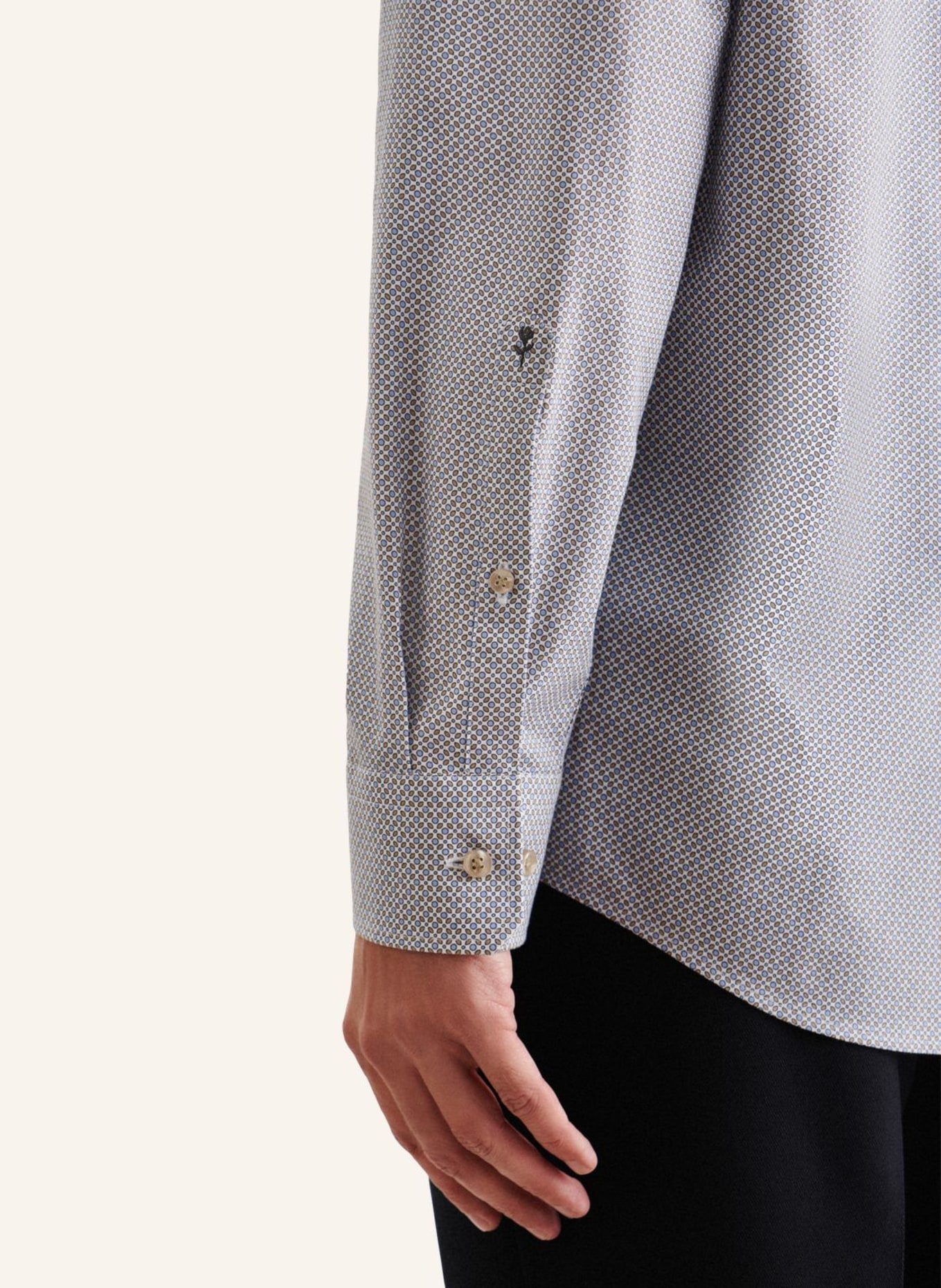 seidensticker Business Hemd Regular Fit, Farbe: BRAUN (Bild 3)