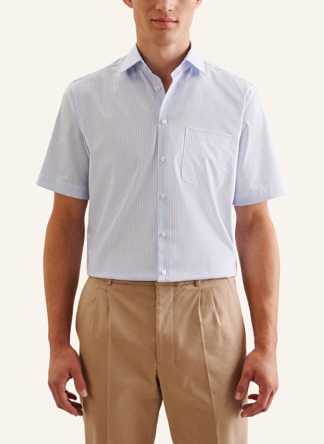 seidensticker Business Hemd Regular Fit, Farbe: HELLBLAU (Bild 4)