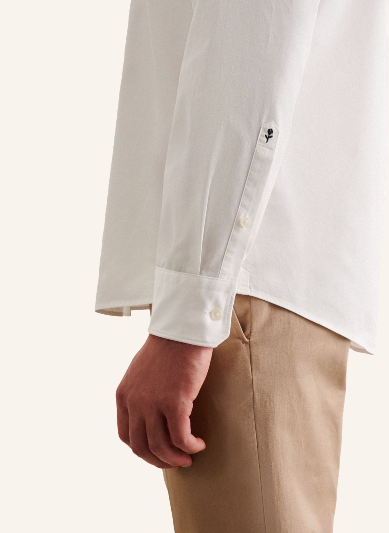 seidensticker Casual Hemd Regular Fit, Farbe: ECRU (Bild 3)