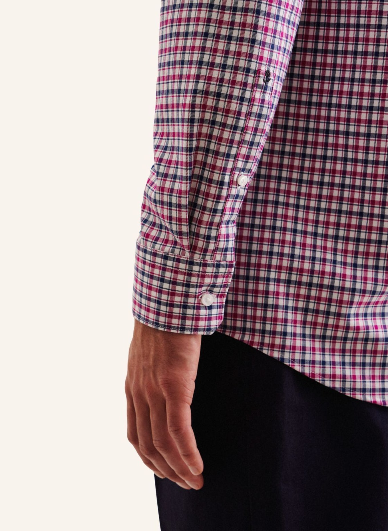 seidensticker Business Hemd Regular Fit, Farbe: ROSA (Bild 3)