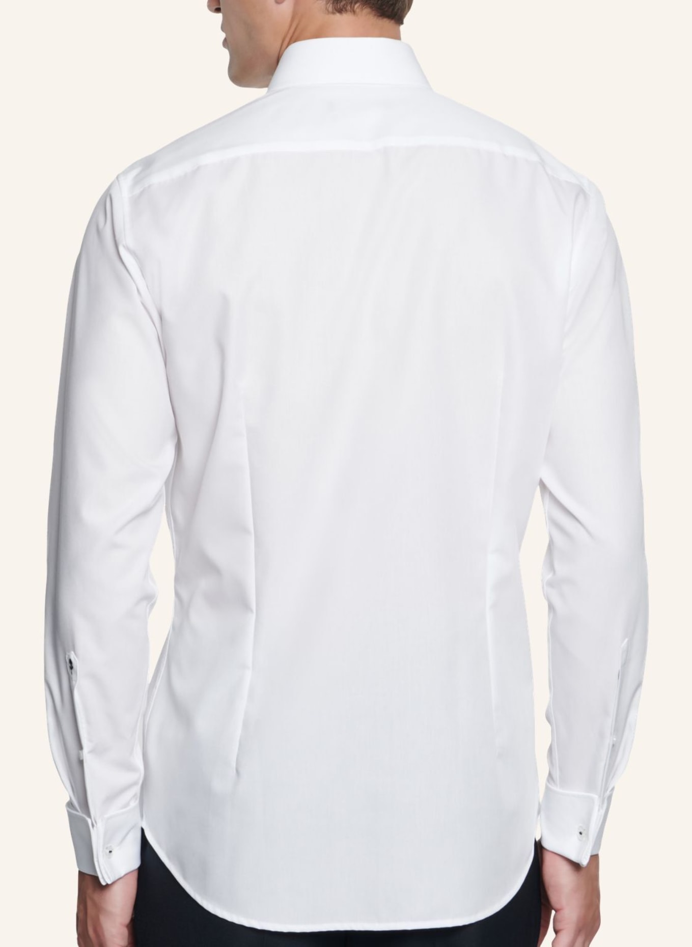 seidensticker Hemd Shaped Fit mit Umschlagmanschette, Farbe: WEISS (Bild 2)