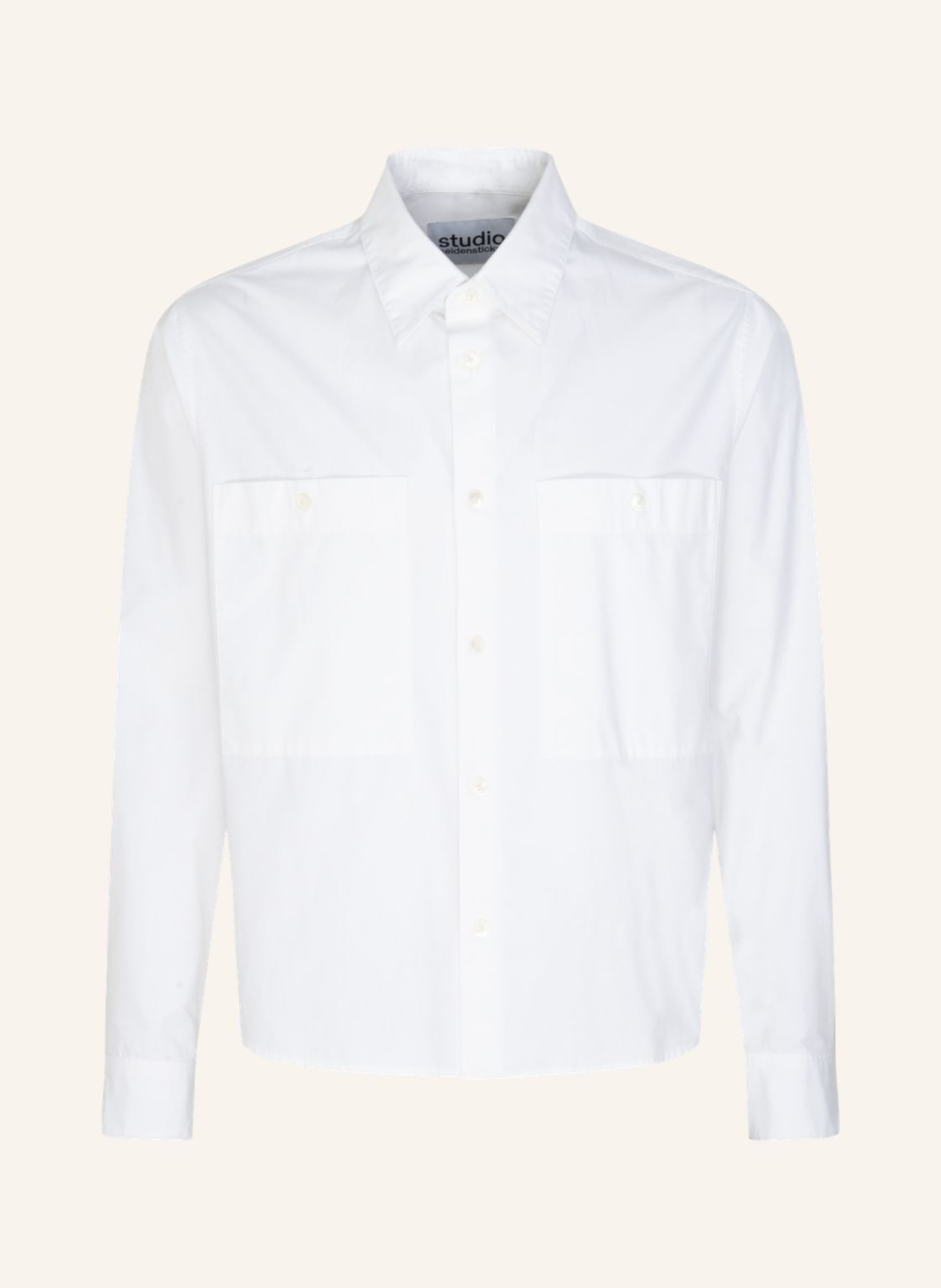 studio seidensticker Hemd, Casual Hemd Regular Fit, Farbe: WEISS (Bild 1)