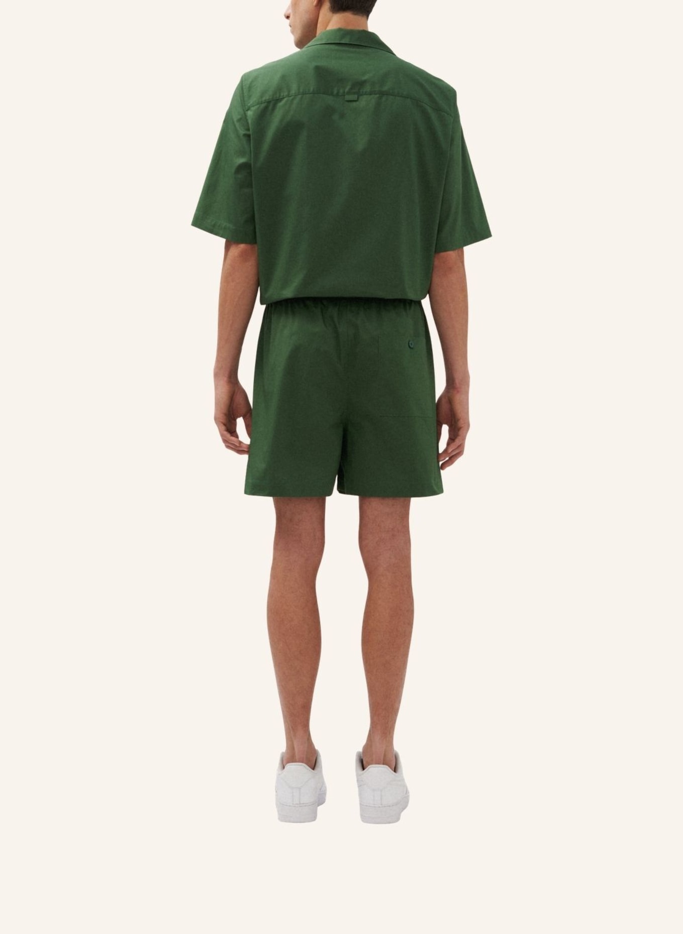 studio seidensticker Shorts, Chinoshorts Regular Fit, Farbe: GRÜN (Bild 3)