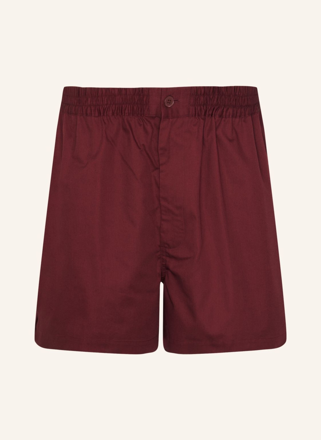 studio seidensticker Chinoshorts, Shorts Regular Fit, Farbe: ROT (Bild 1)