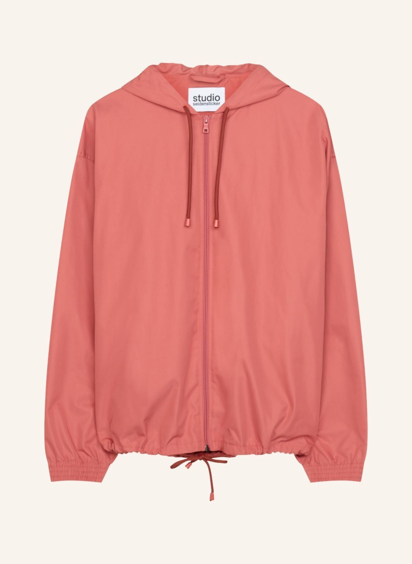 studio seidensticker Kapuzen Anorak Oversized, Farbe: ROSA (Bild 1)