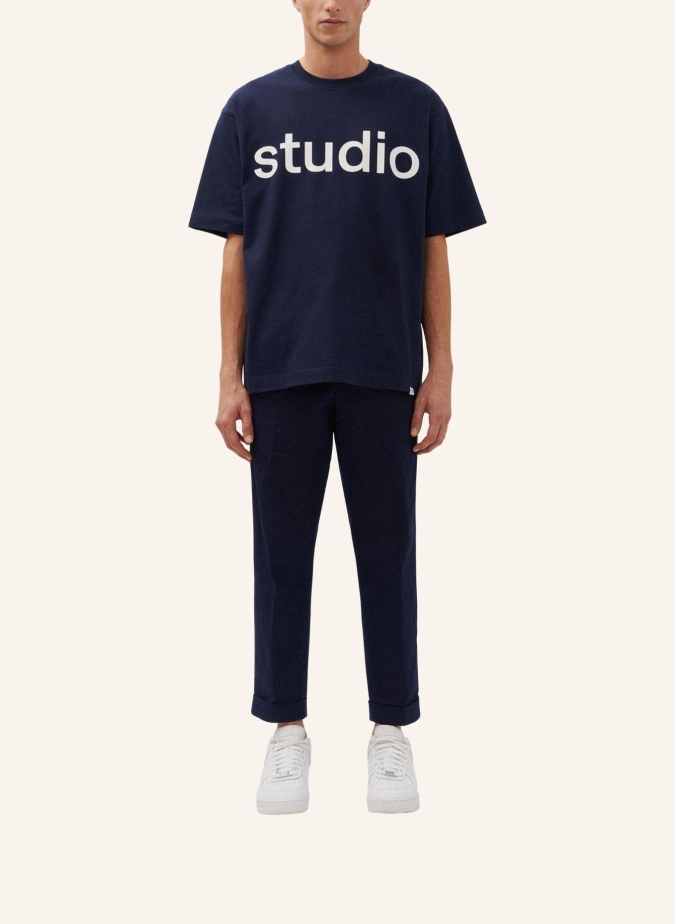 studio seidensticker T-Shirt Oversized, Farbe: DUNKELBLAU (Bild 4)