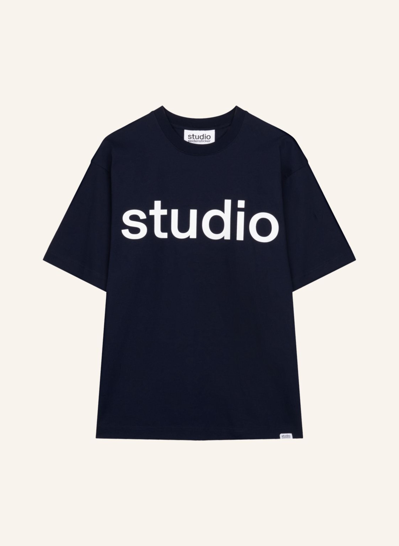 studio seidensticker T-Shirt Oversized, Farbe: DUNKELBLAU (Bild 1)