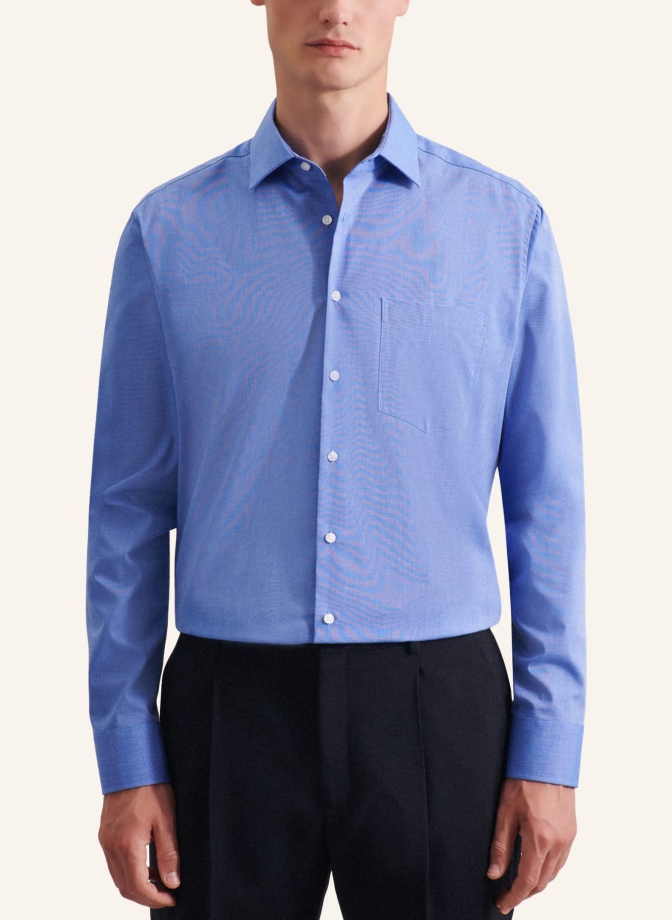 seidensticker Business Hemd Regular Fit, Farbe: BLAU (Bild 4)