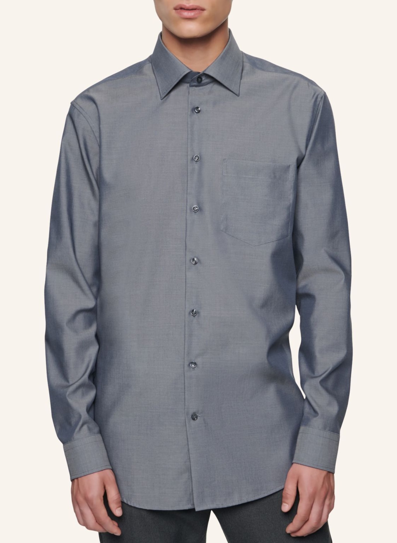 seidensticker Business Hemd Regular Fit, Farbe: GRAU (Bild 5)