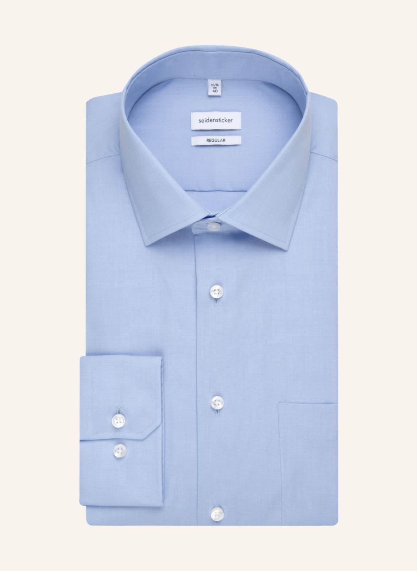 seidensticker Business Hemd Regular Fit, Farbe: HELLBLAU (Bild 1)