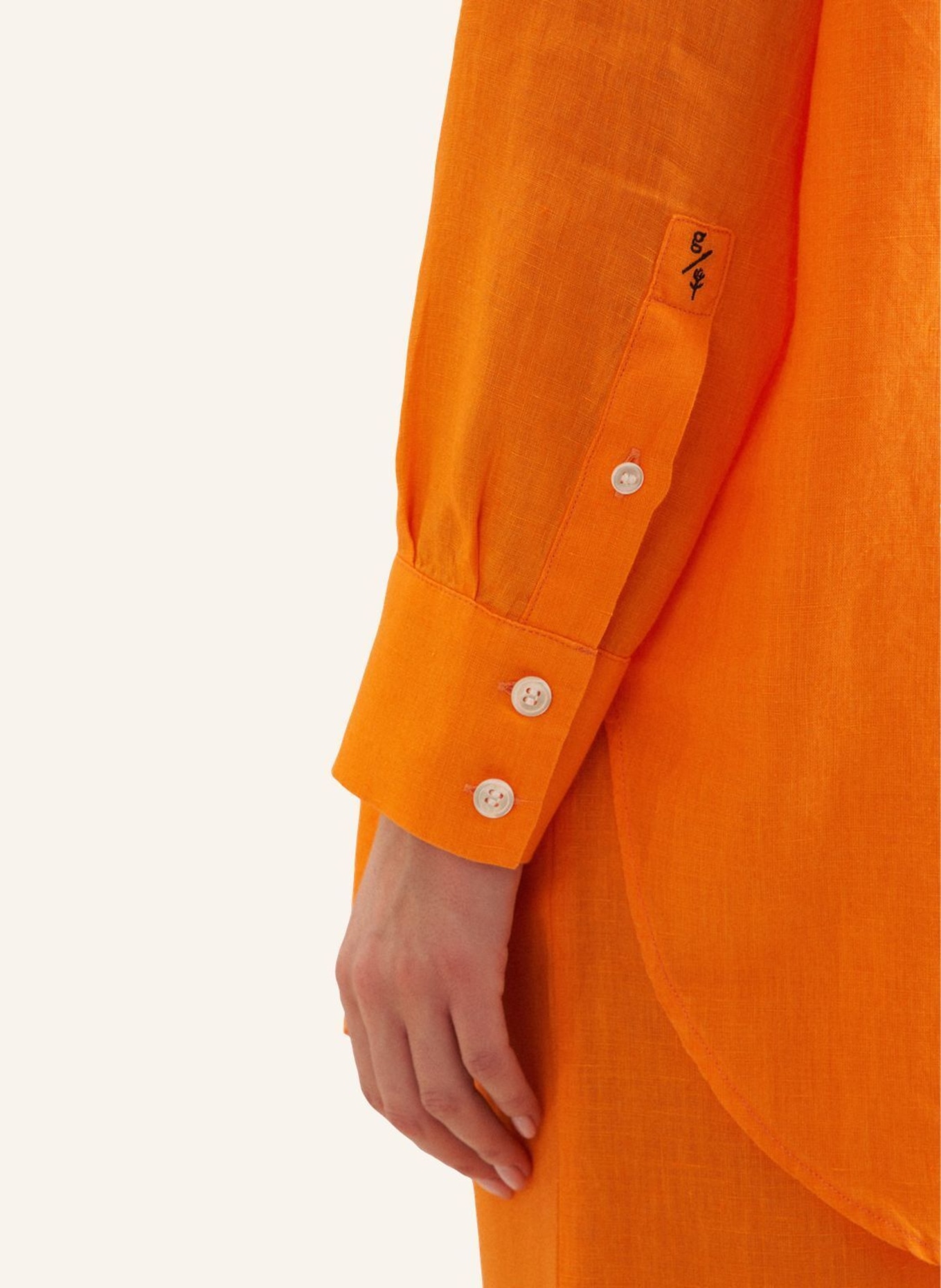 seidensticker Longbluse, Farbe: ORANGE (Bild 3)