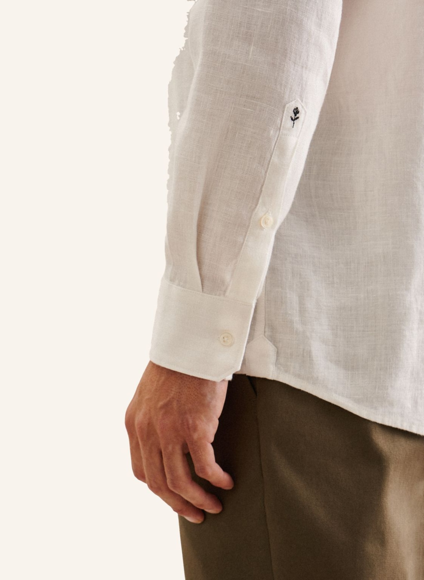 seidensticker Casual Hemd Regular Fit, Farbe: ECRU (Bild 3)