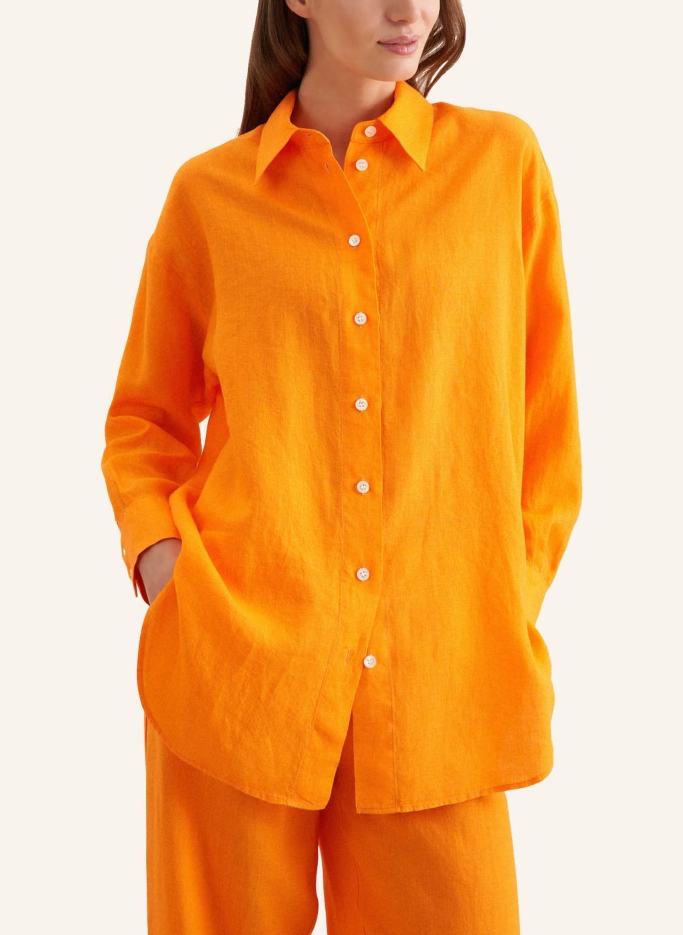 seidensticker Longbluse, Farbe: ORANGE (Bild 4)