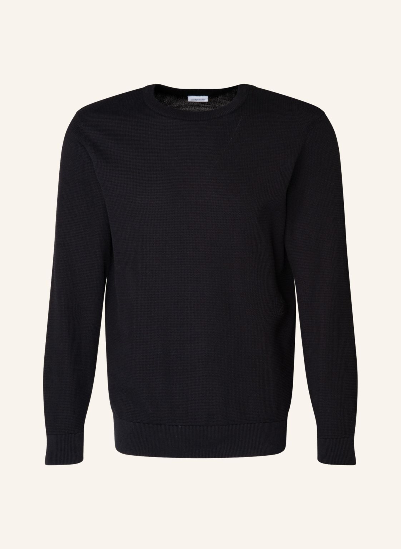 seidensticker Pullover Regular Fit: SCHWARZ