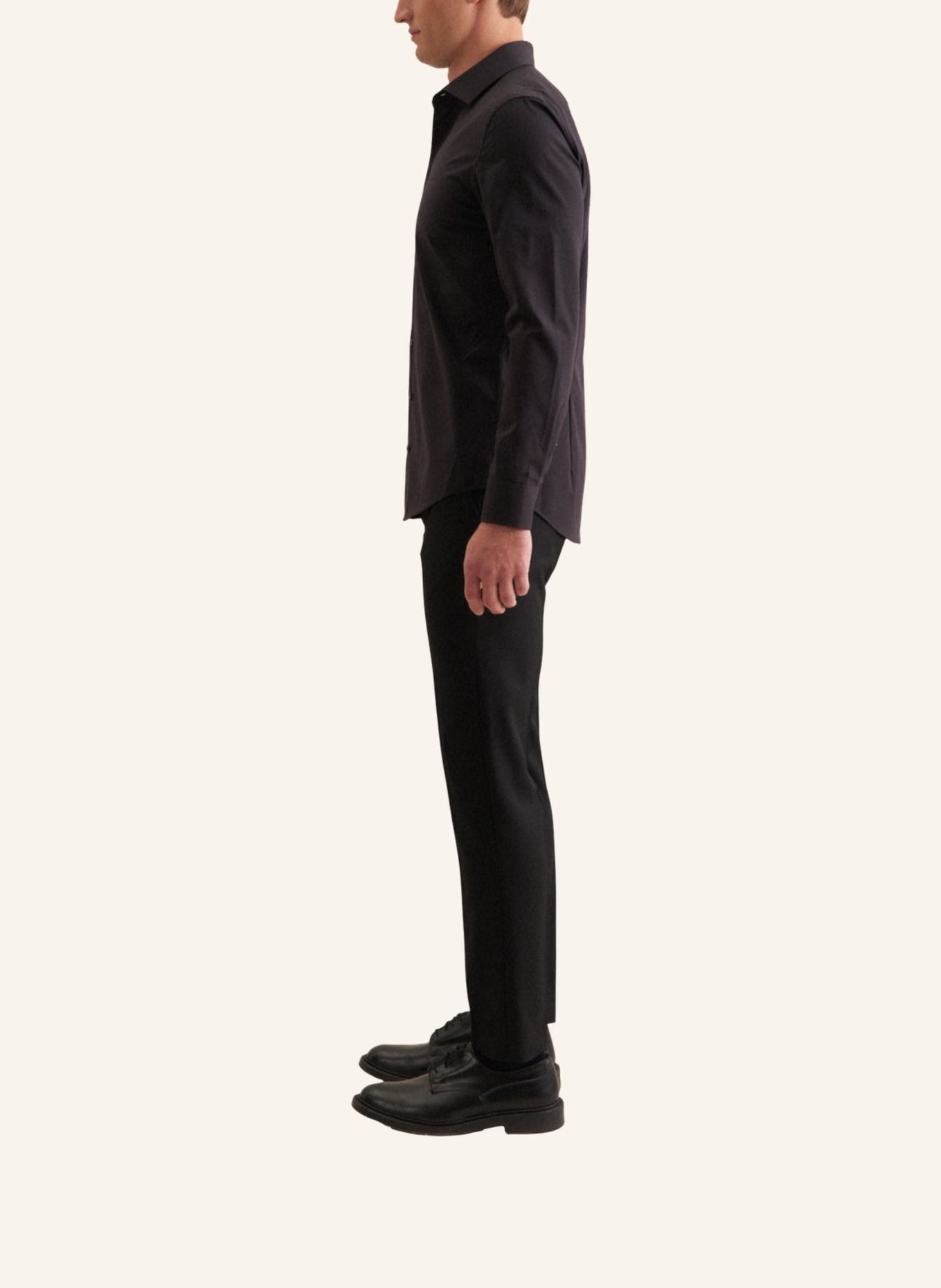 seidensticker , Business Hemd Slim Fit: SCHWARZ