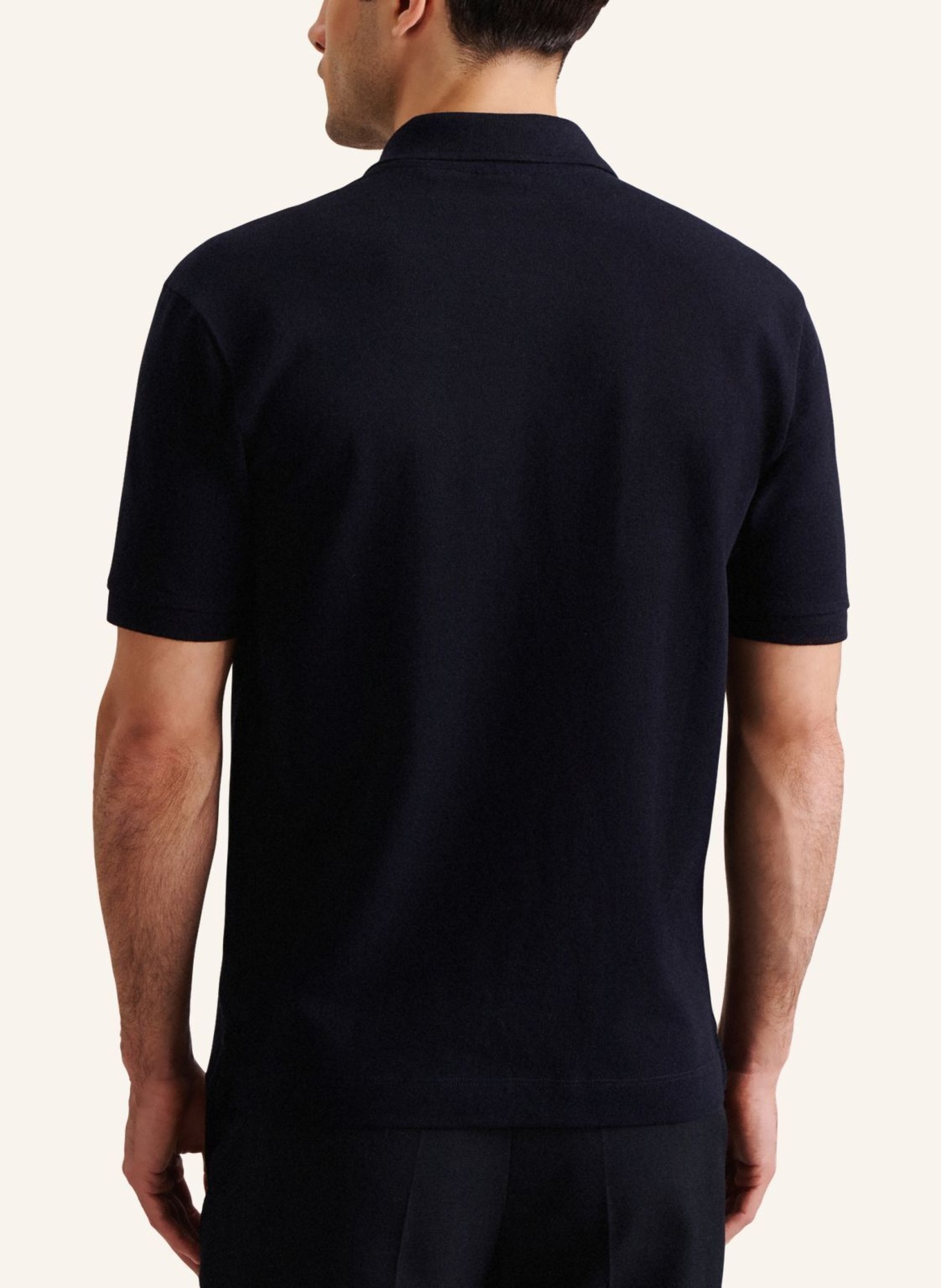 seidensticker Polo-Shirt, Polo Regular Fit: DUNKELBLAU