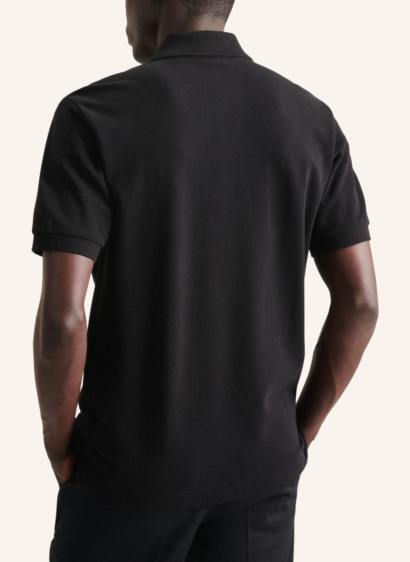 seidensticker Polo-Shirt, Polo Regular Fit: SCHWARZ