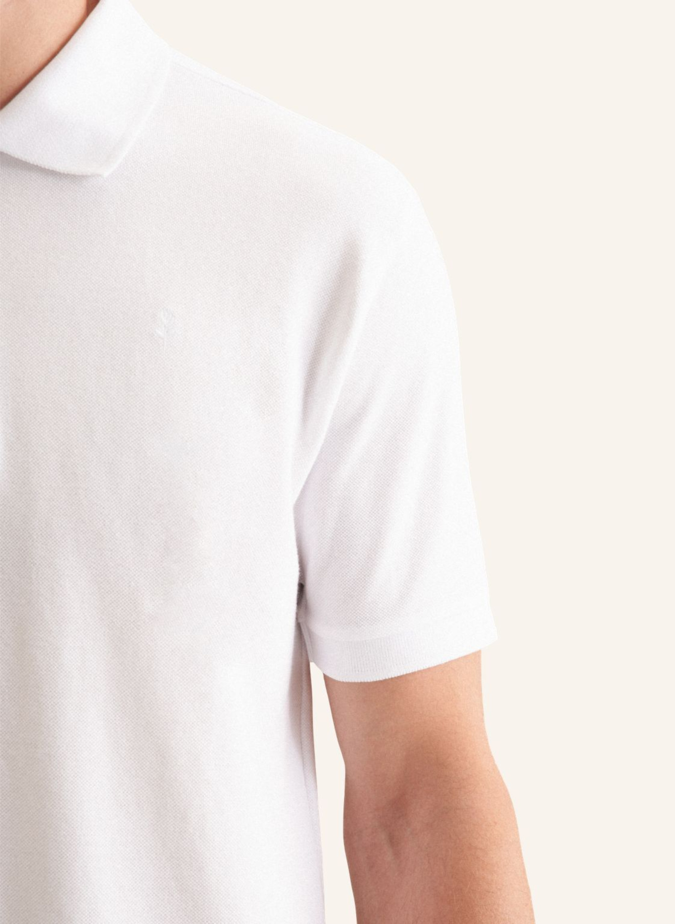 seidensticker Polo-Shirt, Polo Regular Fit: WEISS
