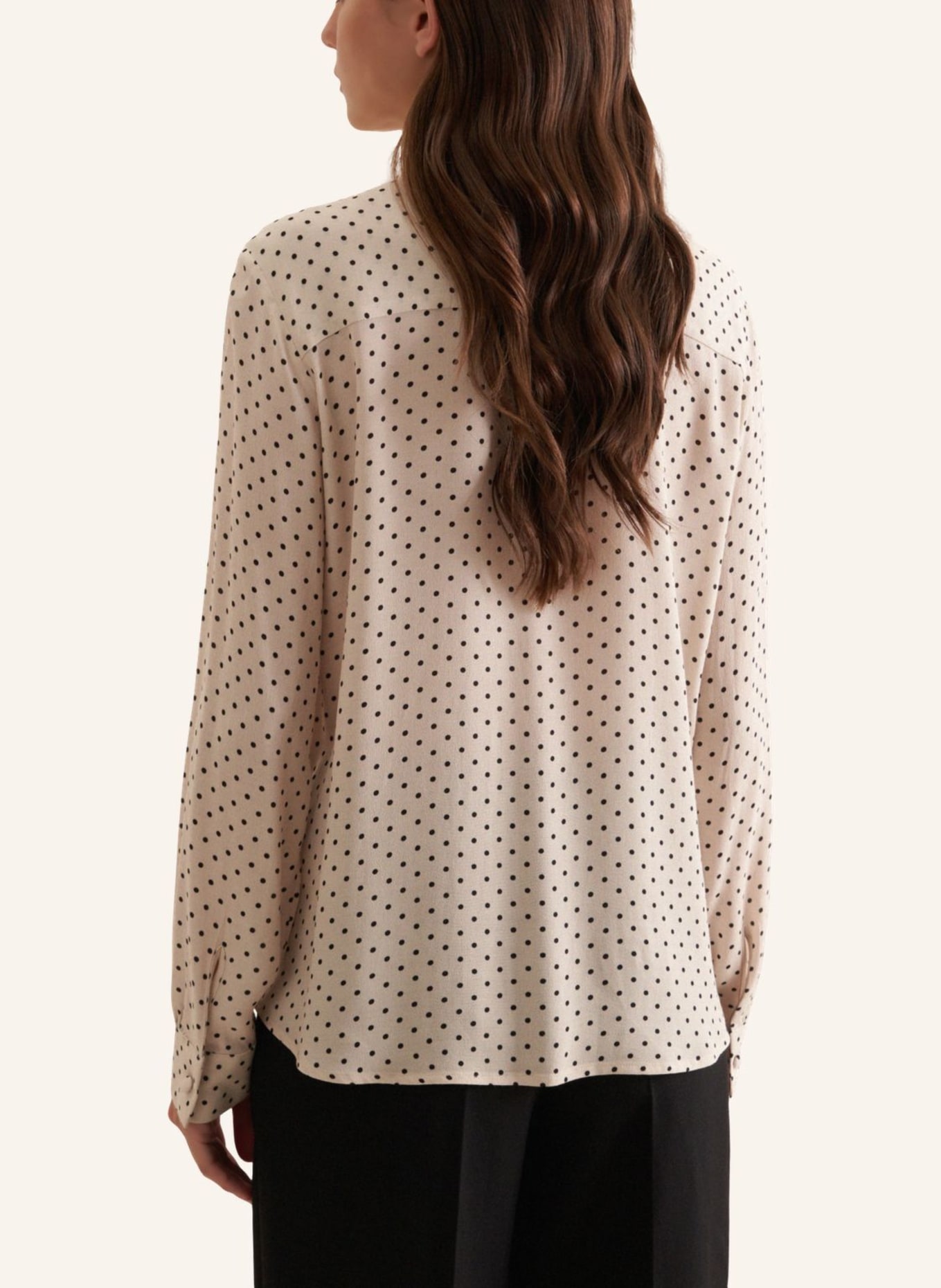 seidensticker Ausgestellte Bluse, Schluppenbluse: BEIGE