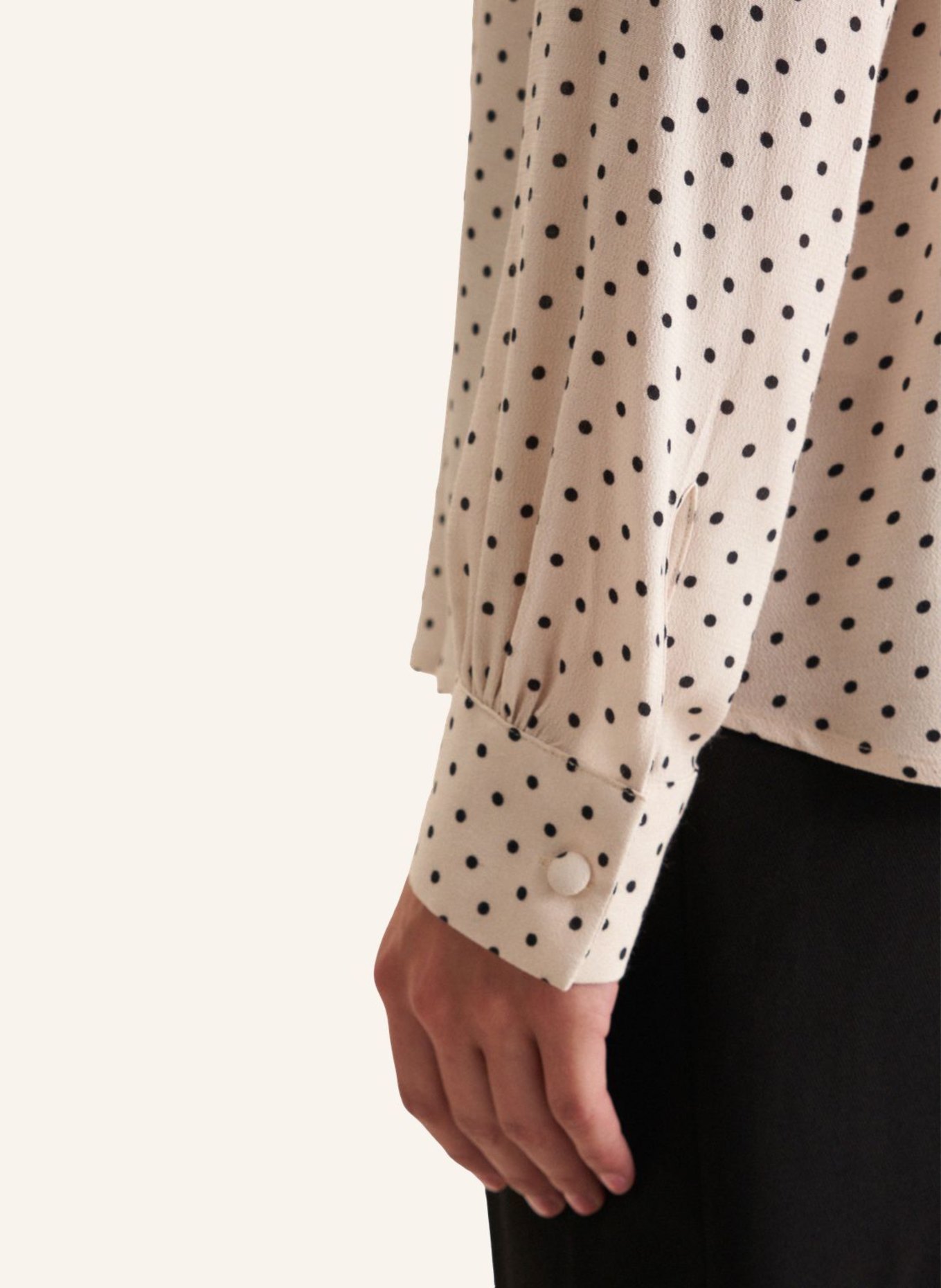 seidensticker Ausgestellte Bluse, Schluppenbluse: BEIGE